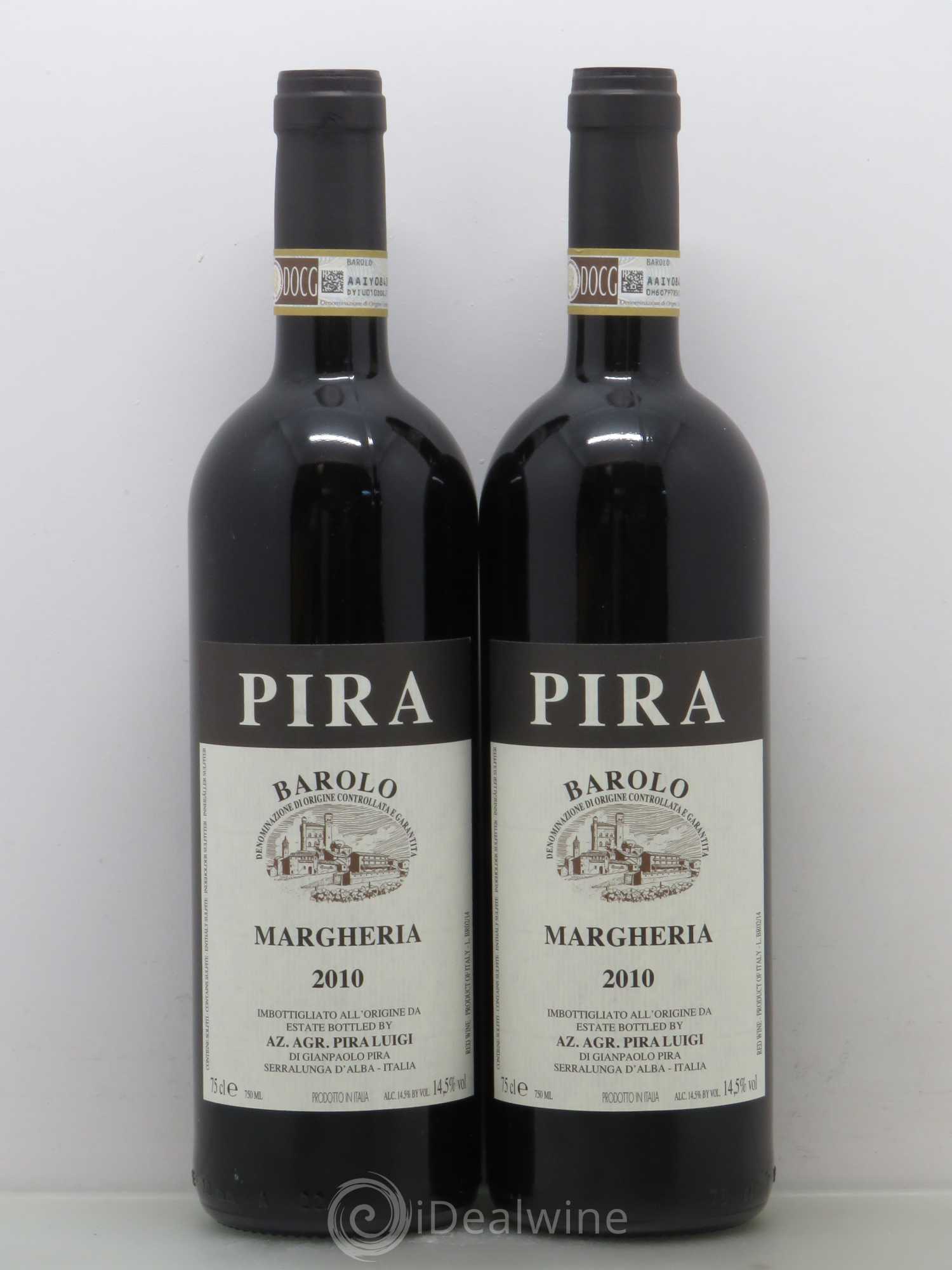Barolo Luigi Pira Margheria 2010 - Posten von 2 Flaschen - 0
