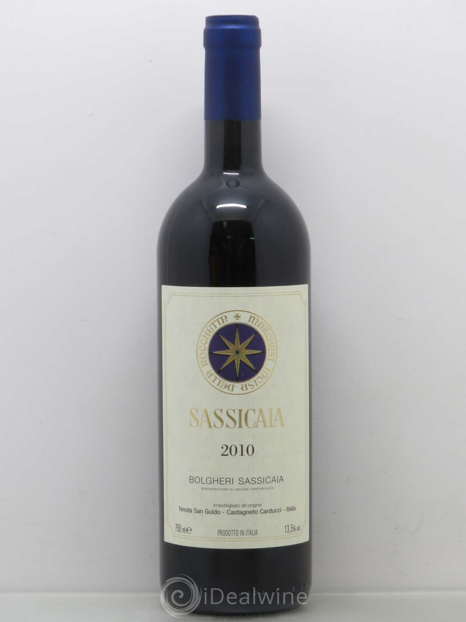 Bolgheri DOC Sassicaia Tenuta San Guido 2010 - Lot de 1 bouteille - 0