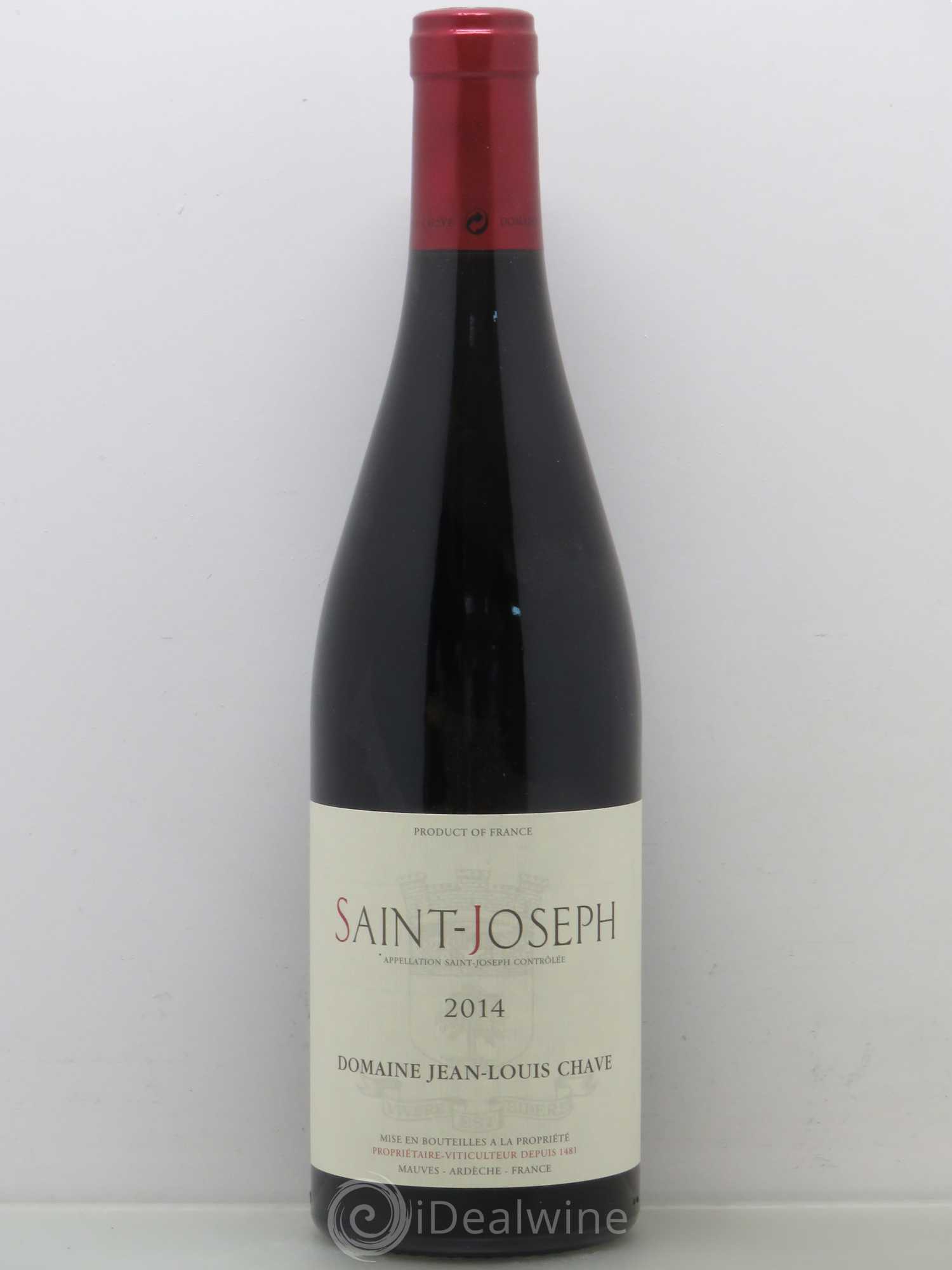 Saint-Joseph Jean-Louis Chave 2014 - Lot de 1 bouteille - 0