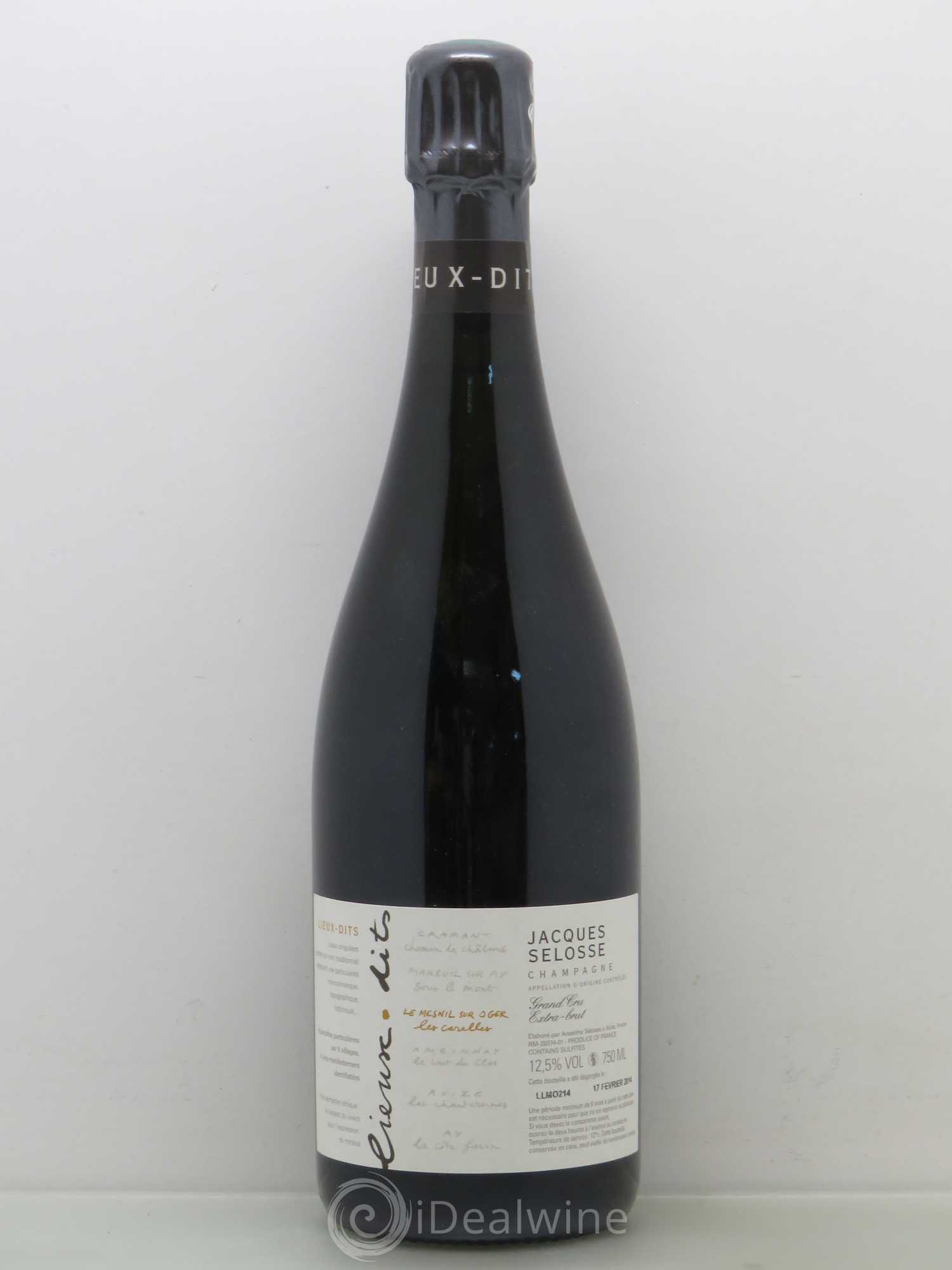 Champagne Jacques Selosse Champagne Blanc de Blancs Les Carelles - Posten von 1 Flasche - 0