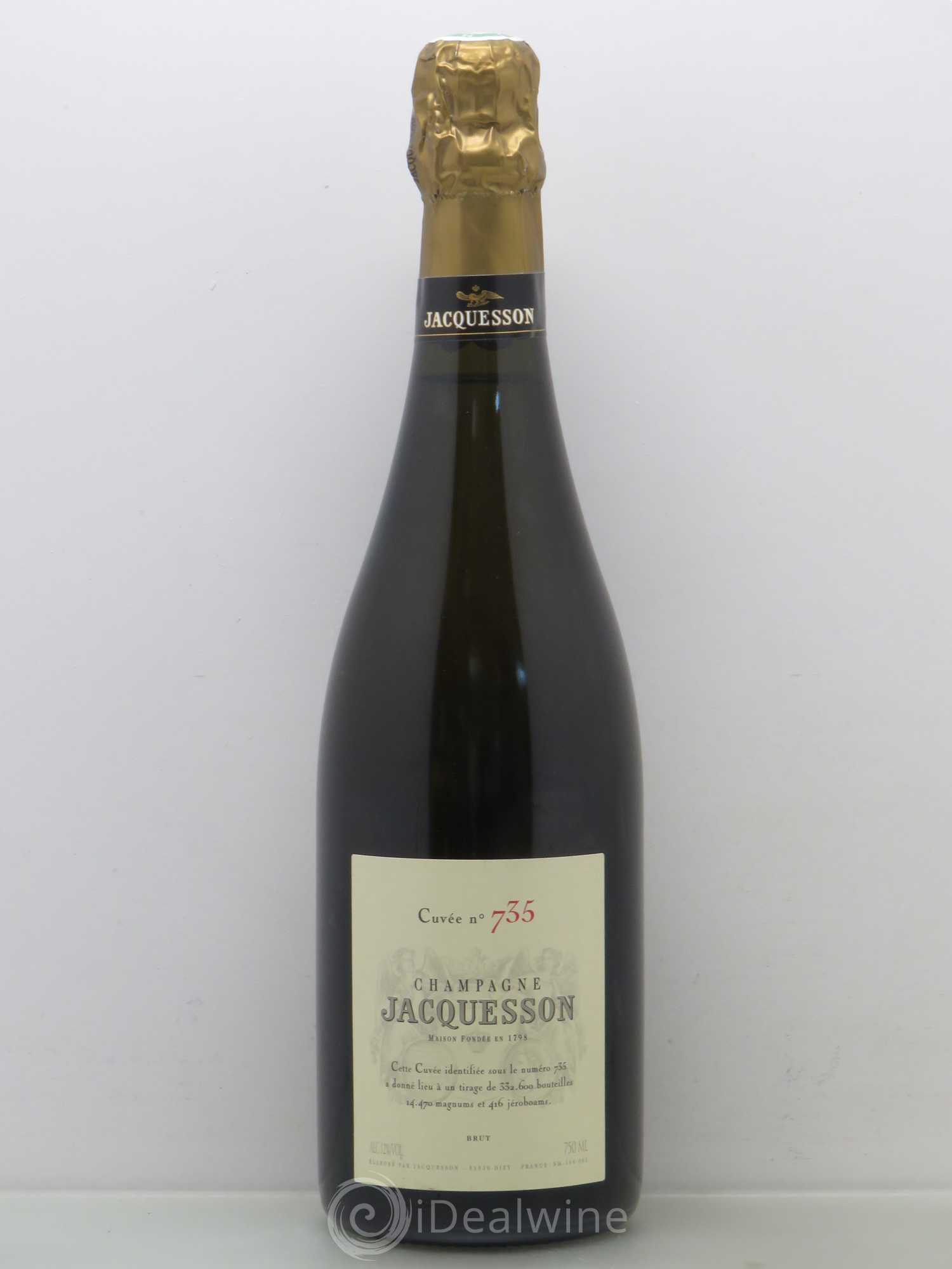 Cuvée 735 Jacquesson - Lot de 1 bouteille - 0