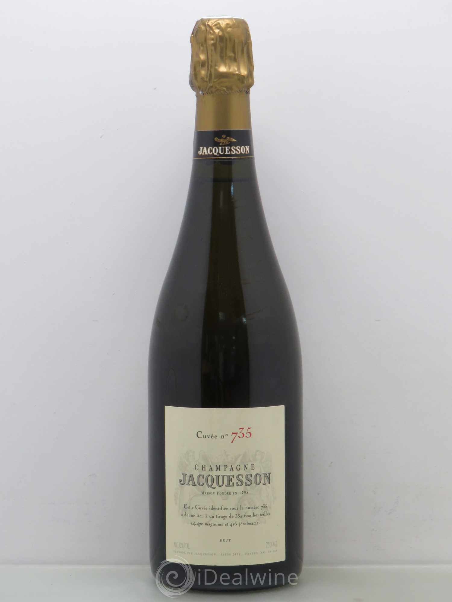 Cuvée 735 Jacquesson - Lot de 1 bouteille - 0