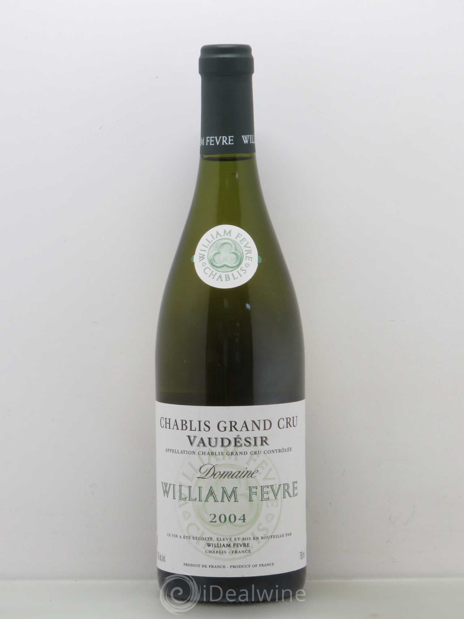 Chablis Grand Cru Vaudésir William Fèvre 2004 - Lot de 1 bouteille - 0