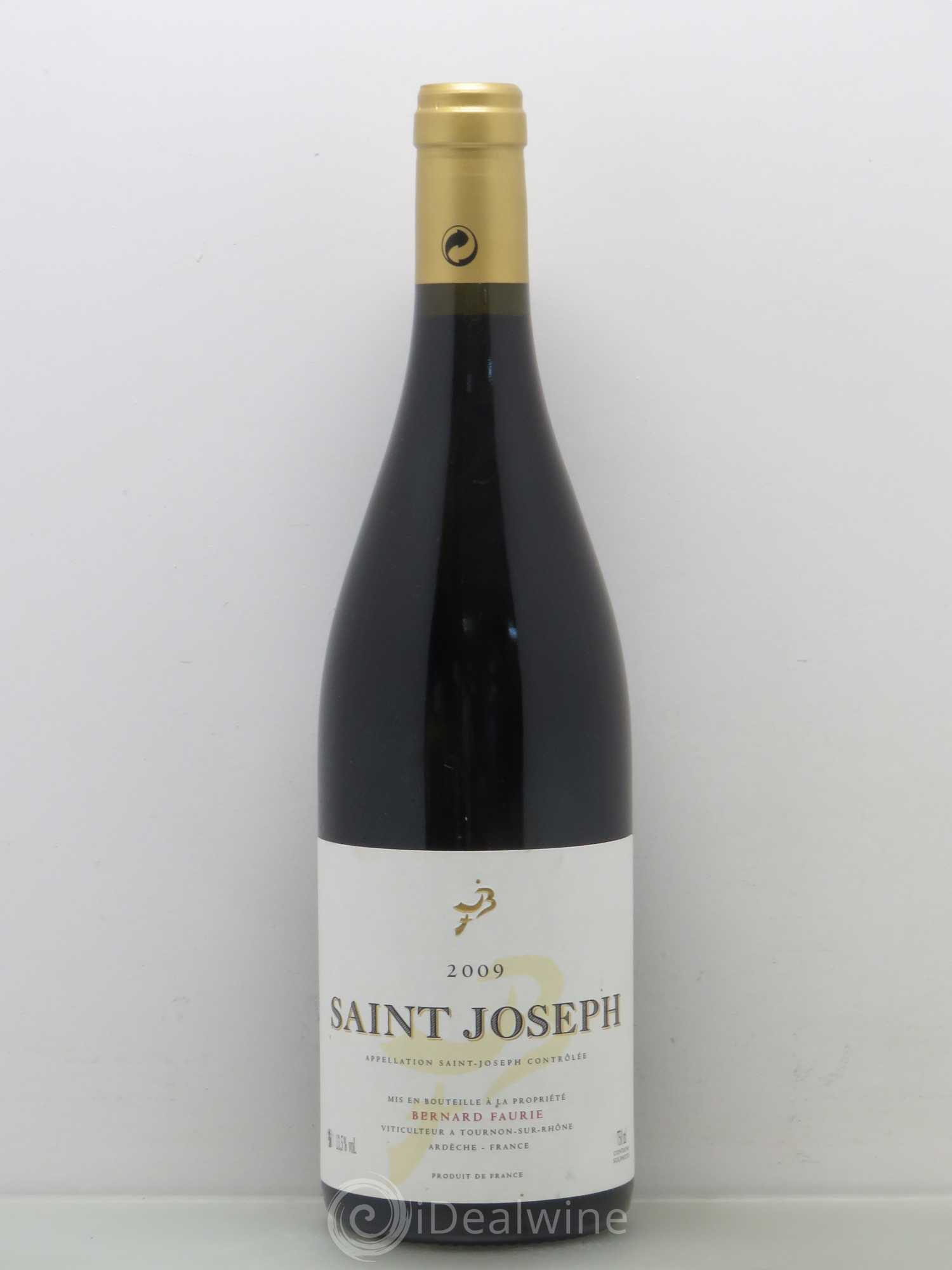 Saint-Joseph Vieilles Vignes Bernard Faurie 2009 - Posten von 1 Flasche - 0
