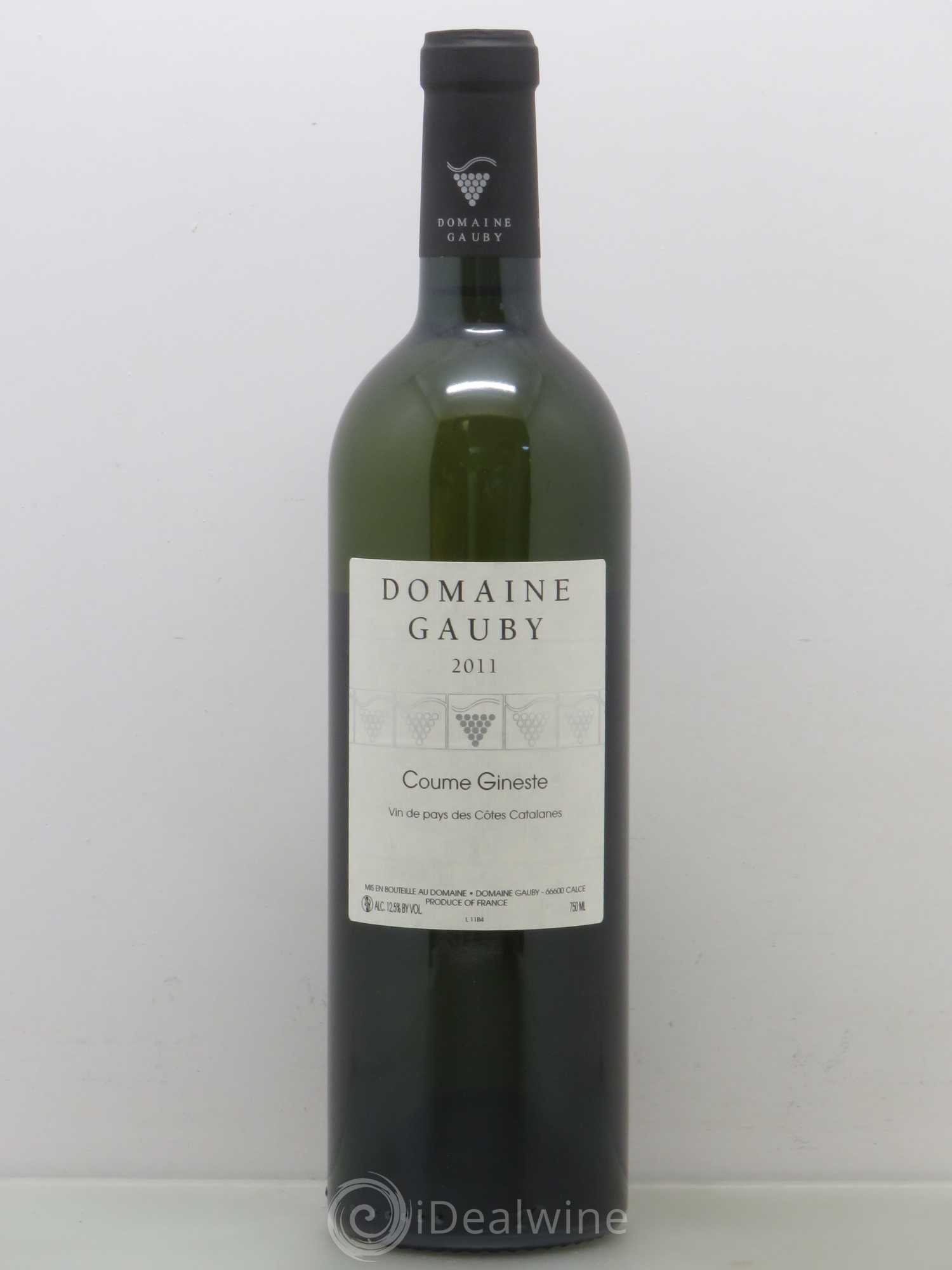 Côtes Catalanes Coume Gineste Gauby (Domaine) 2011 - Lot de 1 bouteille - 0