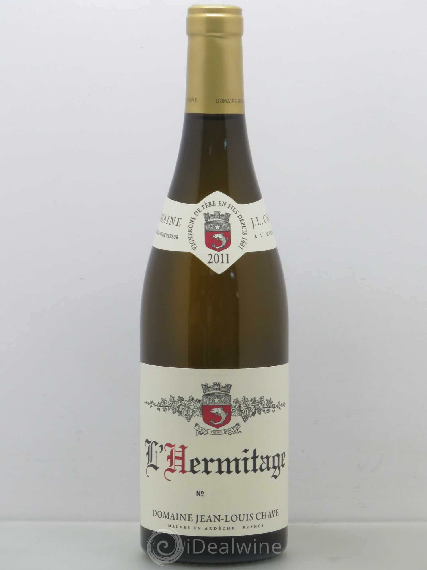 Hermitage Jean-Louis Chave (sans prix de réserve) 2011 - Lot de 1 bouteille - 0
