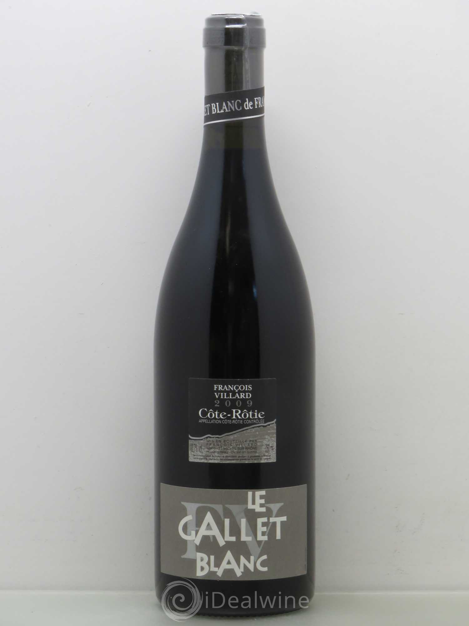 Côte-Rôtie Le Gallet Blanc François Villard 2009 - Lot de 1 bouteille - 0