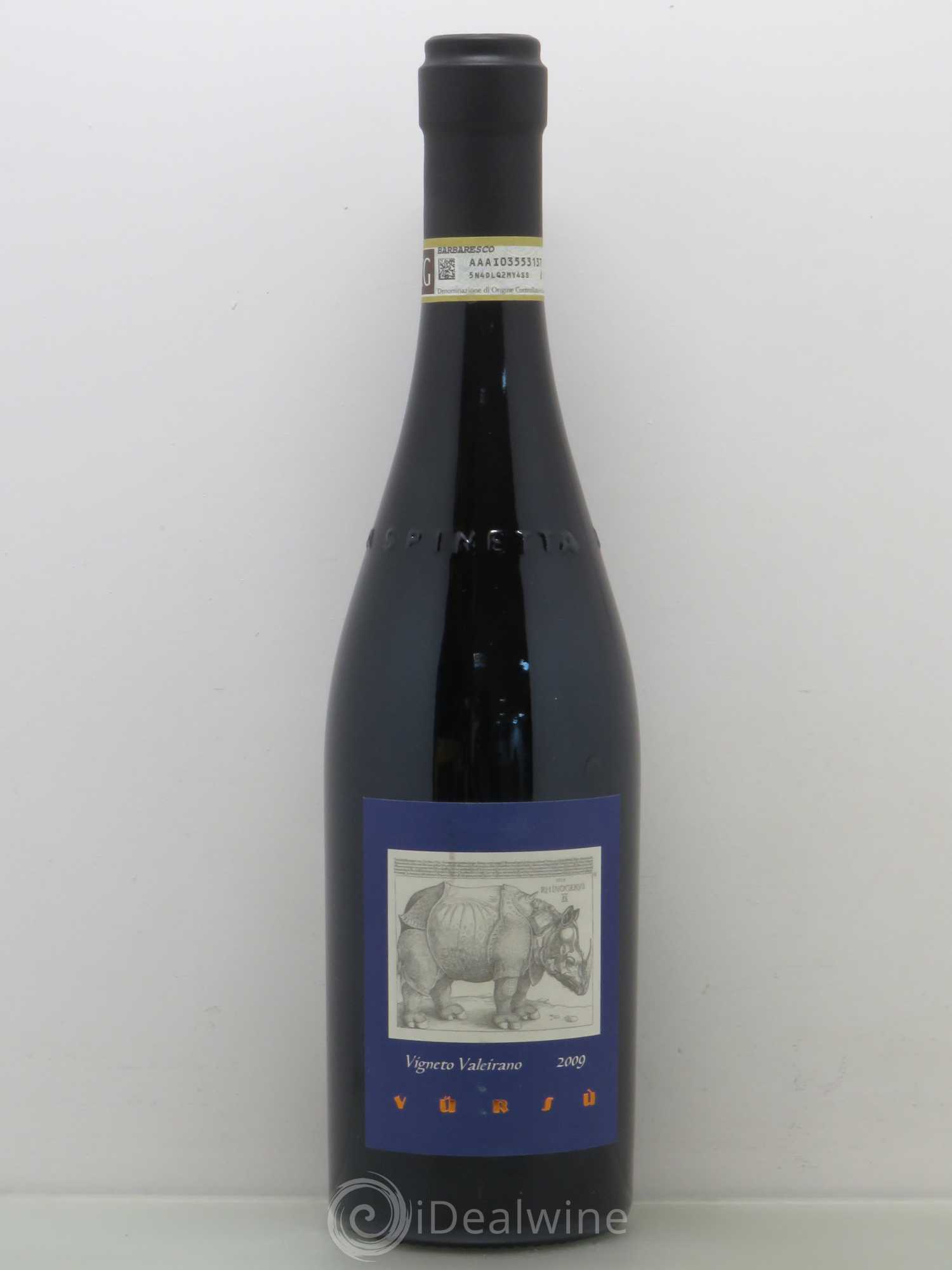 Barbaresco DOCG La Spinetta Valeirano Vursu Giorgio Rivetti 2009 - Lot de 1 bouteille - 0