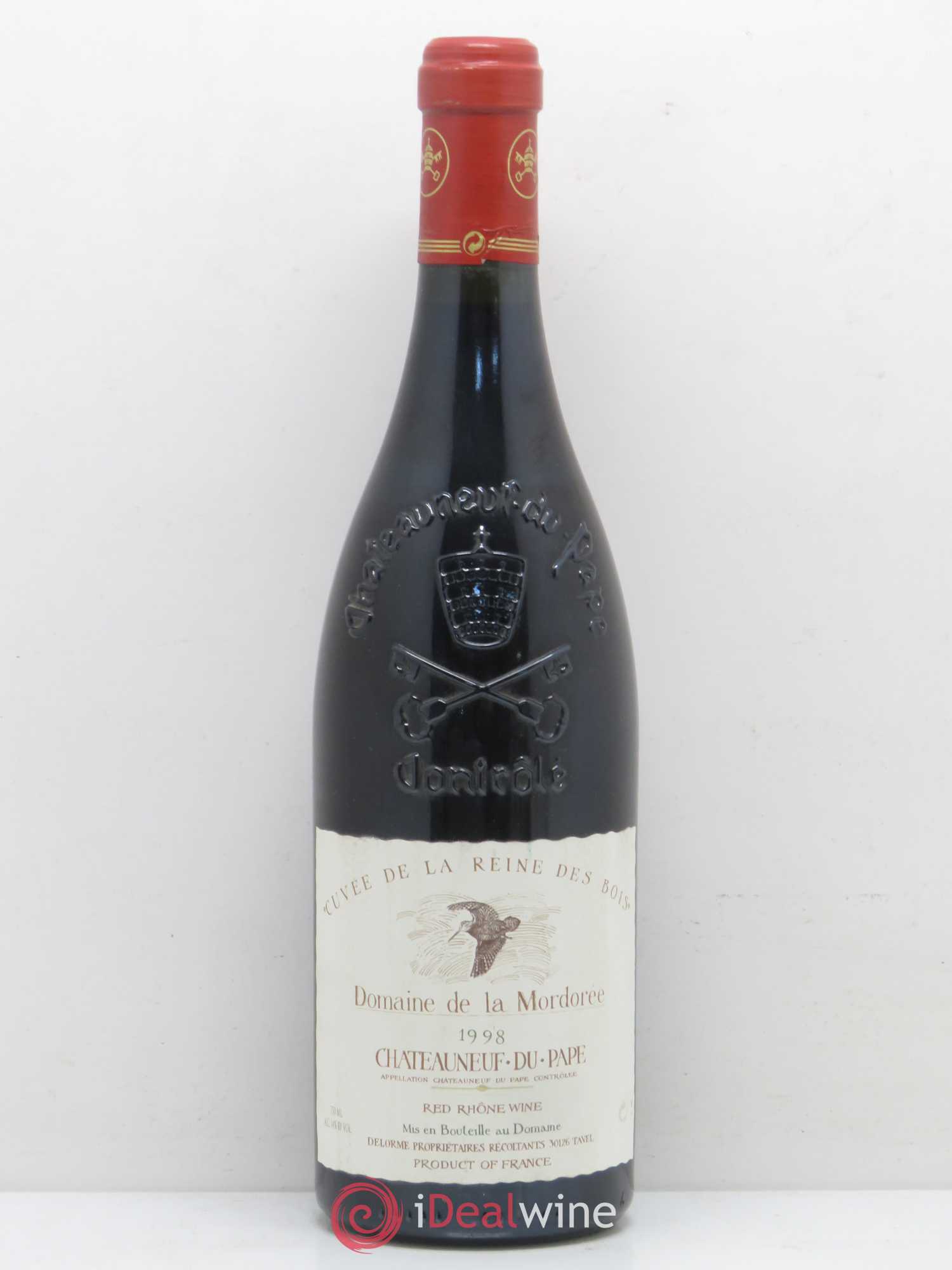 Châteauneuf-du-Pape Cuvée de la Reine des Bois La Mordorée (Domaine de) (sans prix de réserve) 1998 - Lot de 1 bouteille - 0