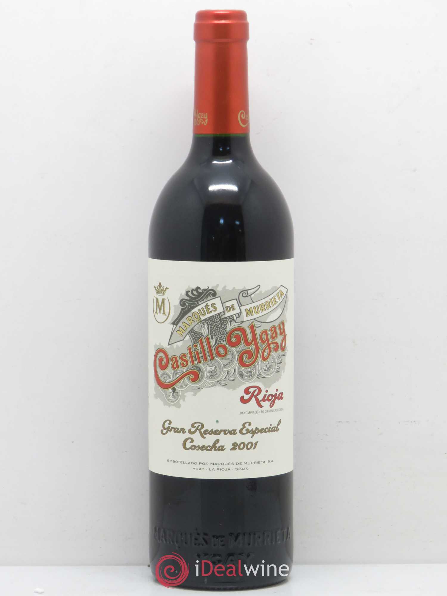 Rioja DOCA Reserva Marqués de Murrieta Gran Reserva Especial 2001 - Posten von 1 Flasche - 0
