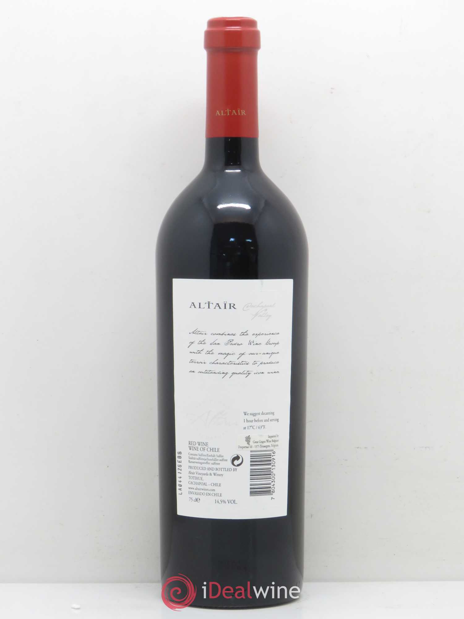 Chili Altaïr Vineyards and Winery 2004 - Posten von 1 Flasche - 1