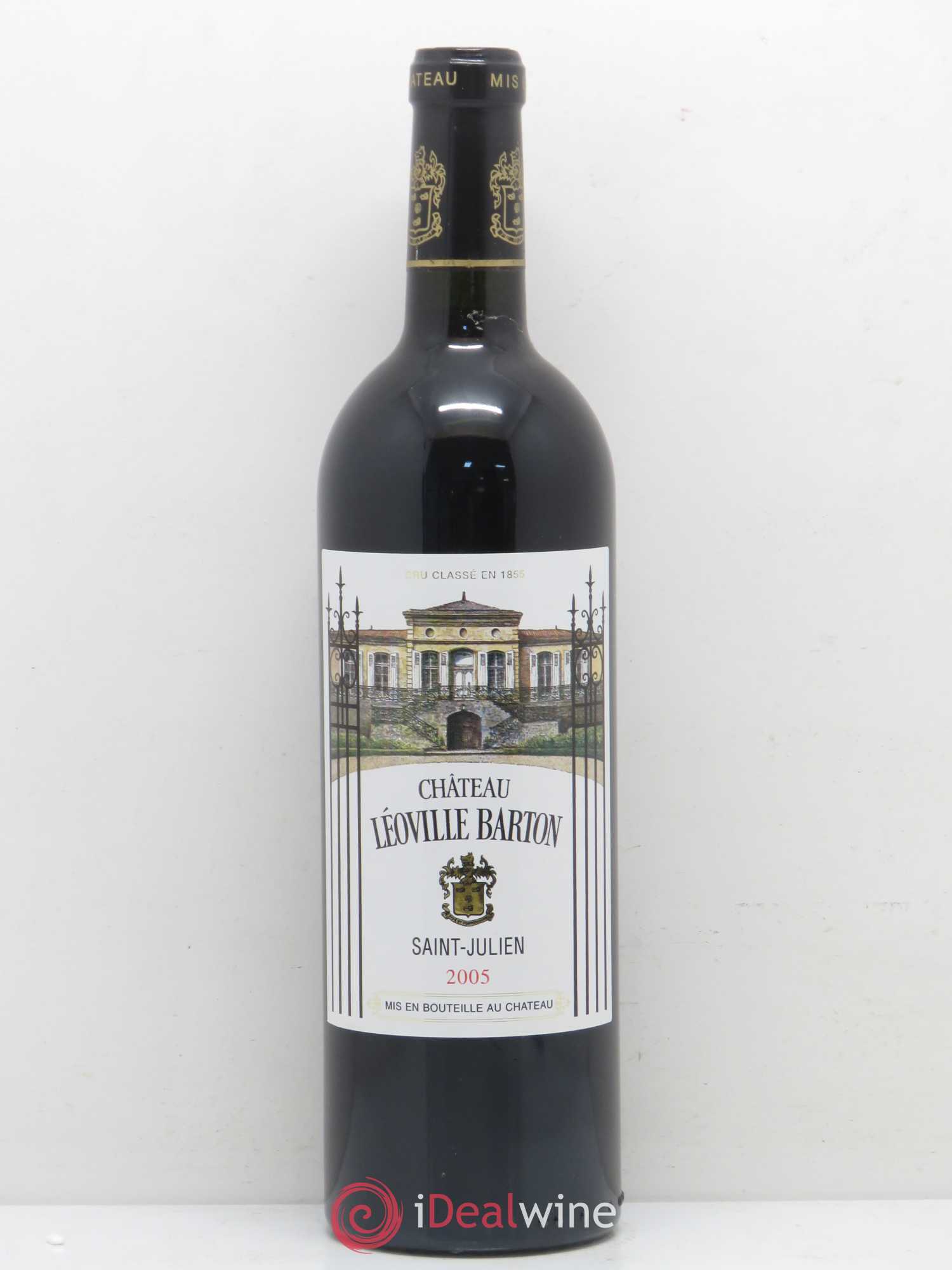 Château Léoville Barton 2ème Grand Cru Classé 2005 - Lot de 1 bouteille - 0