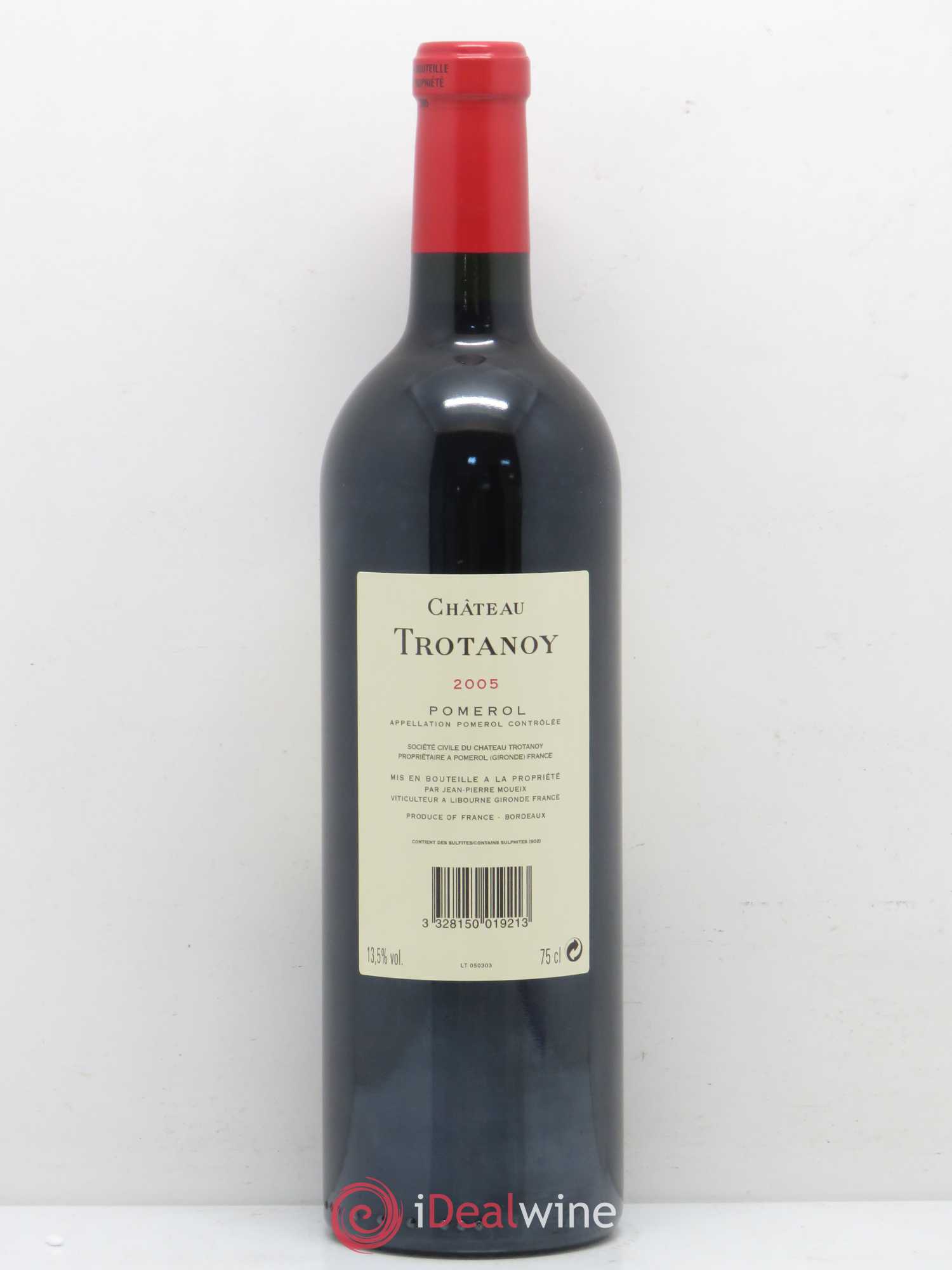 Château Trotanoy 2005 - Lot de 1 bouteille - 1