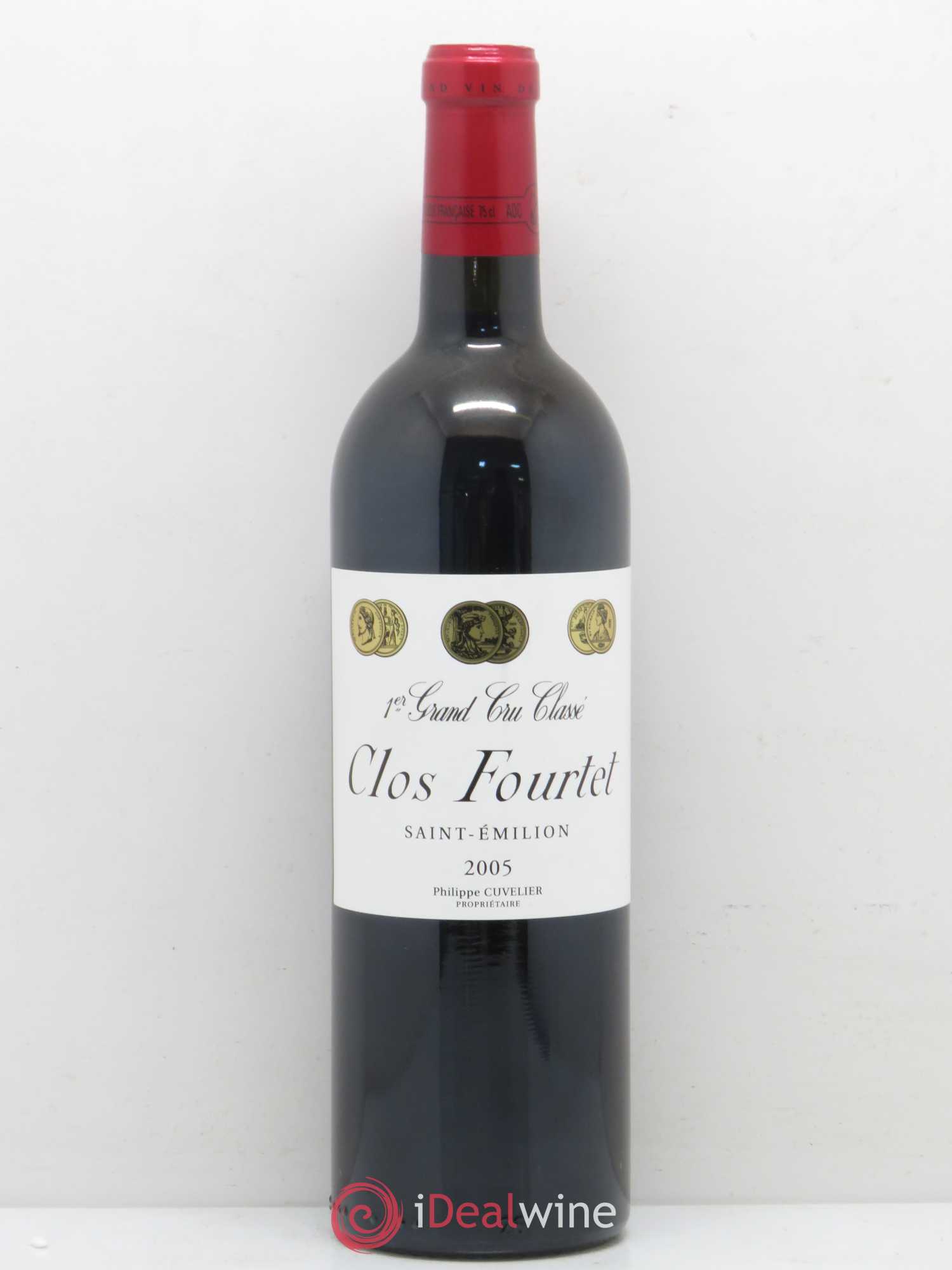Clos Fourtet 1er Grand Cru Classé B 2005 - Lot de 1 bouteille - 0