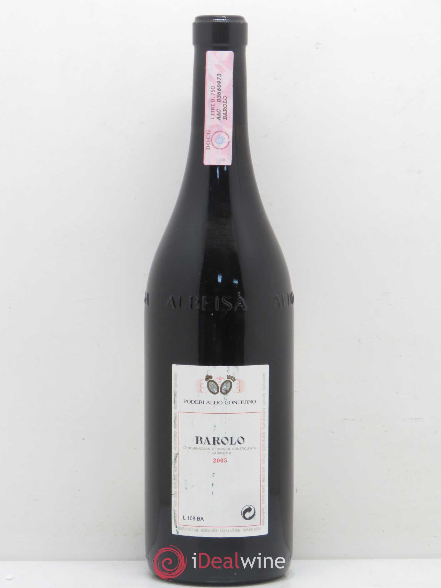 Barolo DOCG Aldo Conterno Poderi (sans prix de réserve) 2005 - Posten von 1 Flasche - 1