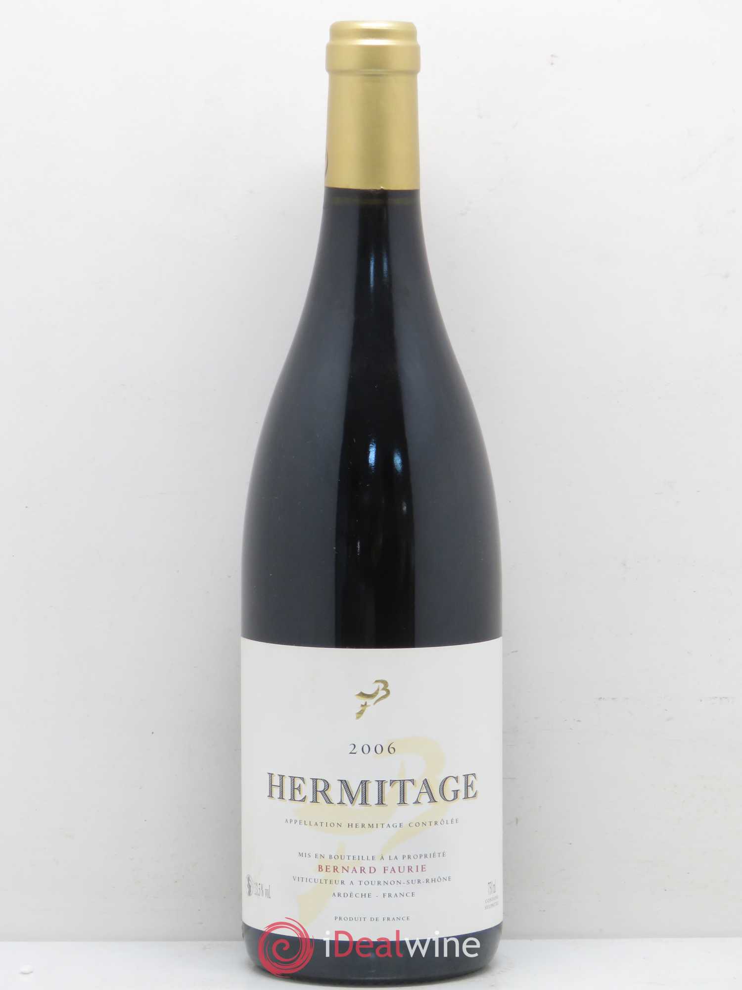 Hermitage Bernard Faurie Assemblage 2006 - Posten von 1 Flasche - 0