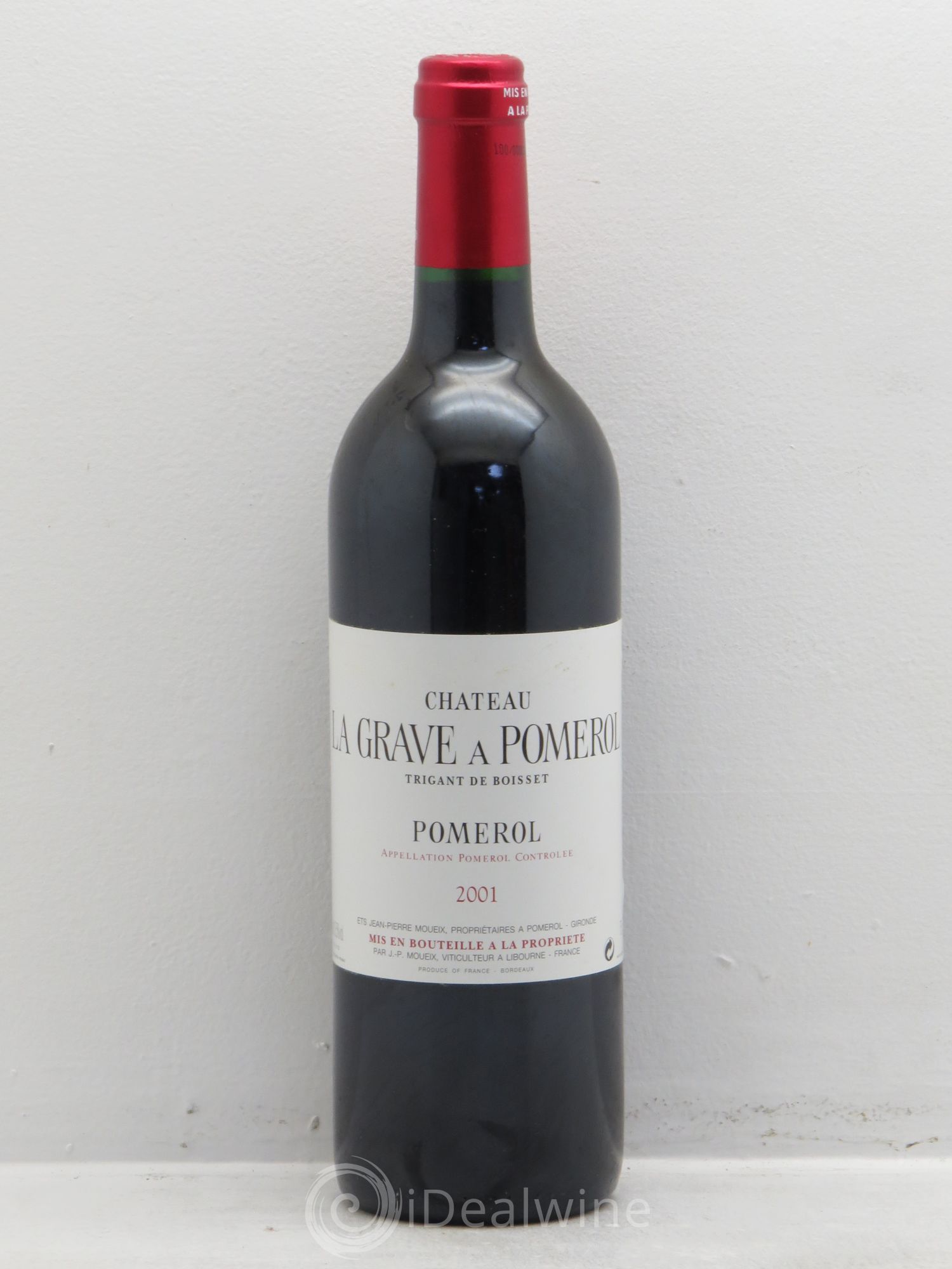 Château La Grave à Pomerol (Trigant de Boisset) 2001 - Lot de 1 bouteille - 0