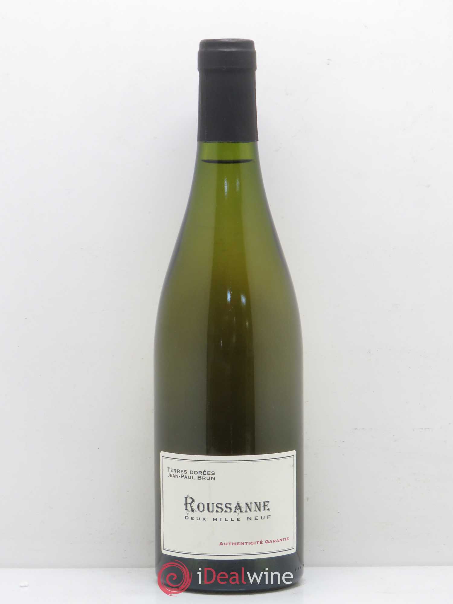 Vin de France Roussanne Terres Dorées Jean-Paul Brun (sans prix de réserve) 2009 - Posten von 1 Flasche - 0