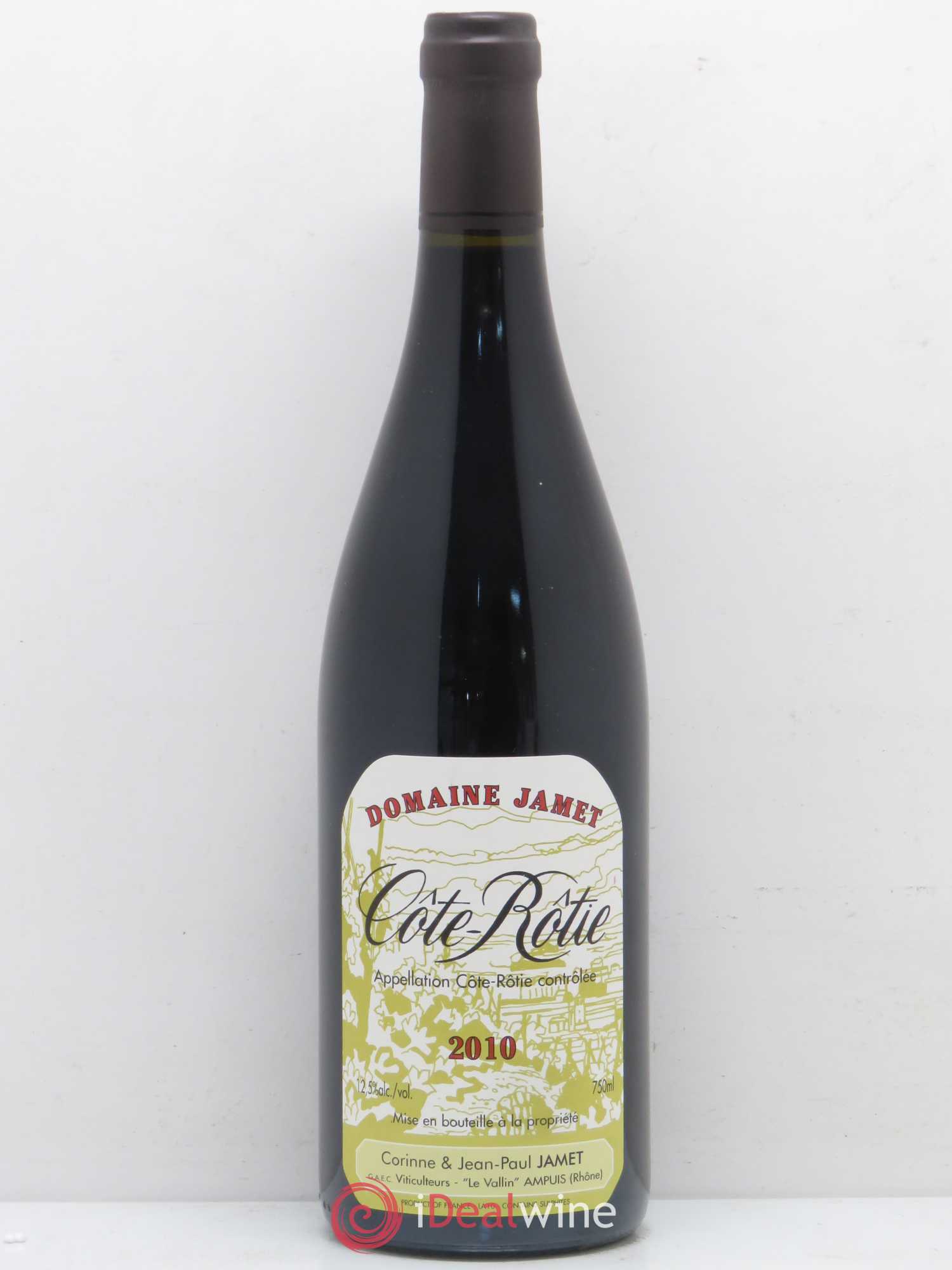 Côte-Rôtie Jamet (Domaine) 2010 - Lot de 1 bouteille - 0