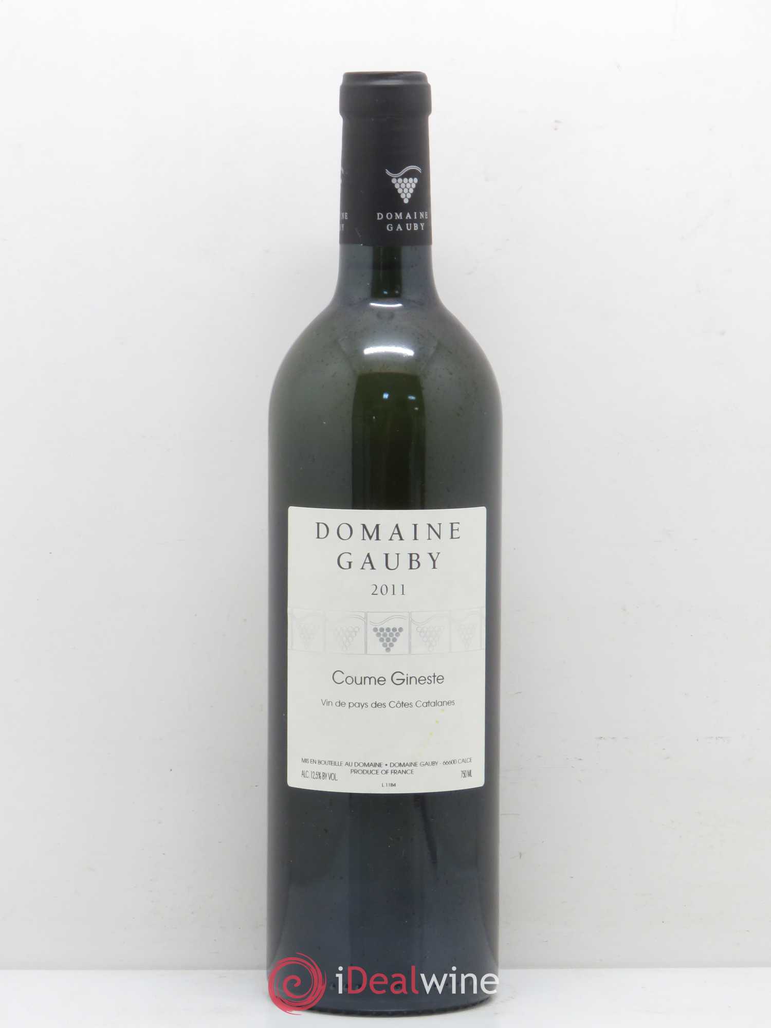 Côtes Catalanes Coume Gineste Gauby (Domaine) 2011 - Lot de 1 bouteille - 0
