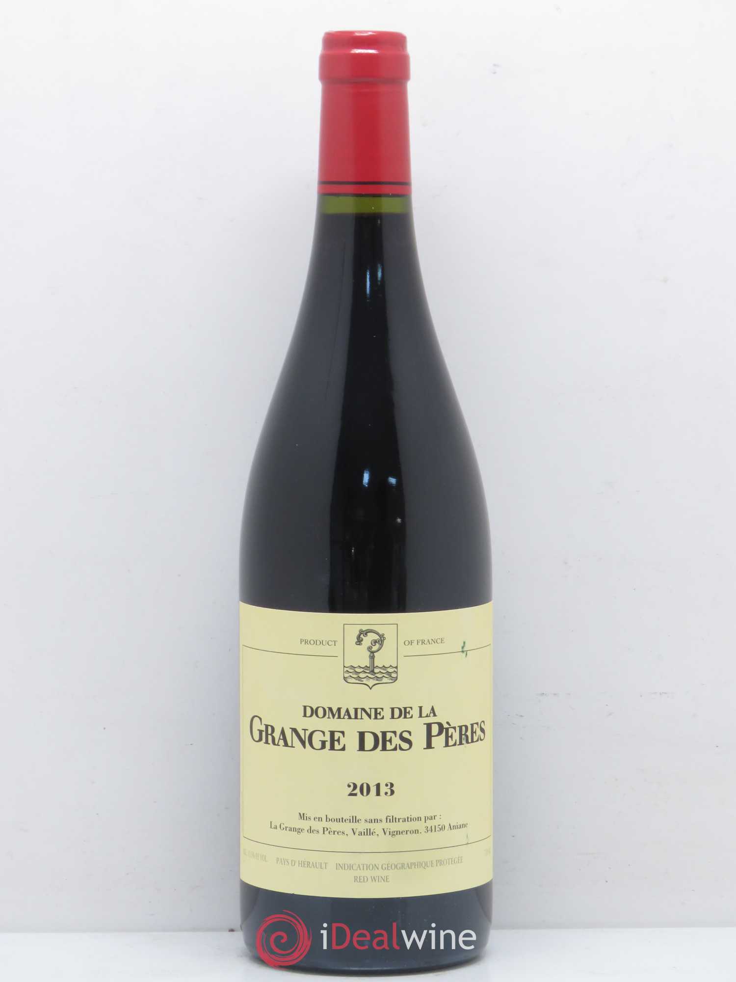 Pays d'Hérault Grange des Pères Laurent Vaillé 2013 - Lot de 1 bouteille - 0