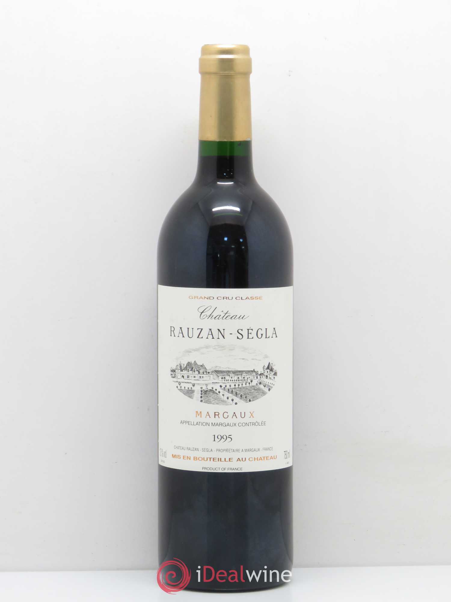 Château Rauzan Ségla Grand Cru Classé 1995 - Lot de 1 bouteille - 0