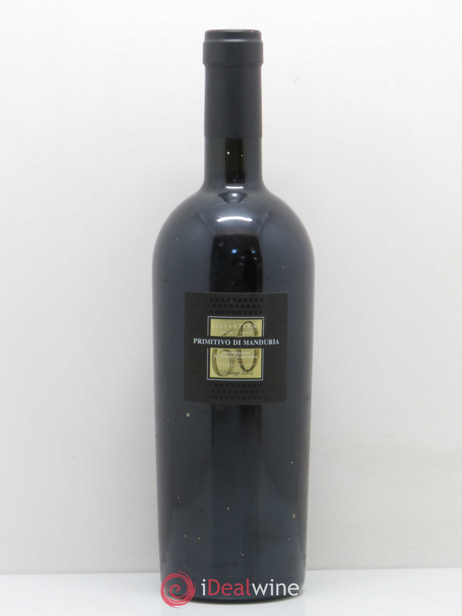 Sardaigne Primitivo di Manduria Cantine San Marzano Sesantanni Old Vines 2002 - Lot of 1 bottle - 0