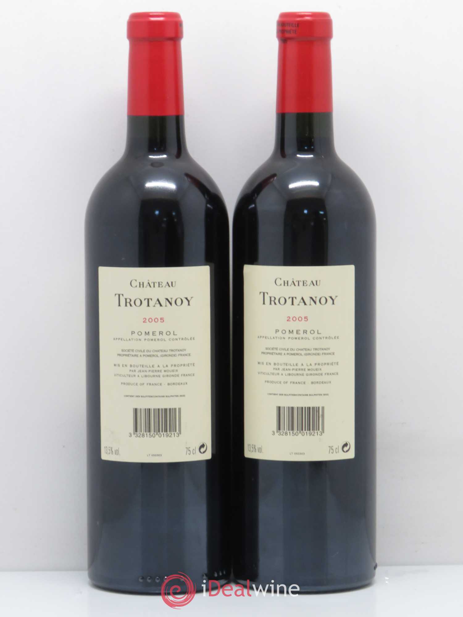 Château Trotanoy 2005 - Lot de 2 bouteilles - 1