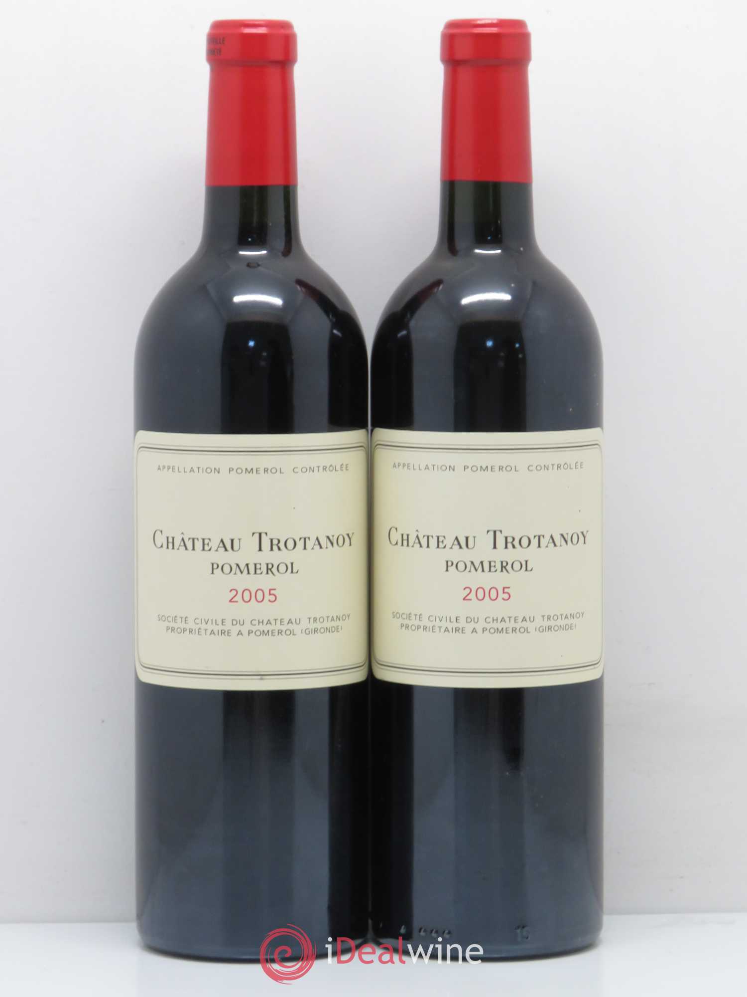 Château Trotanoy 2005 - Lot de 2 bouteilles - 0