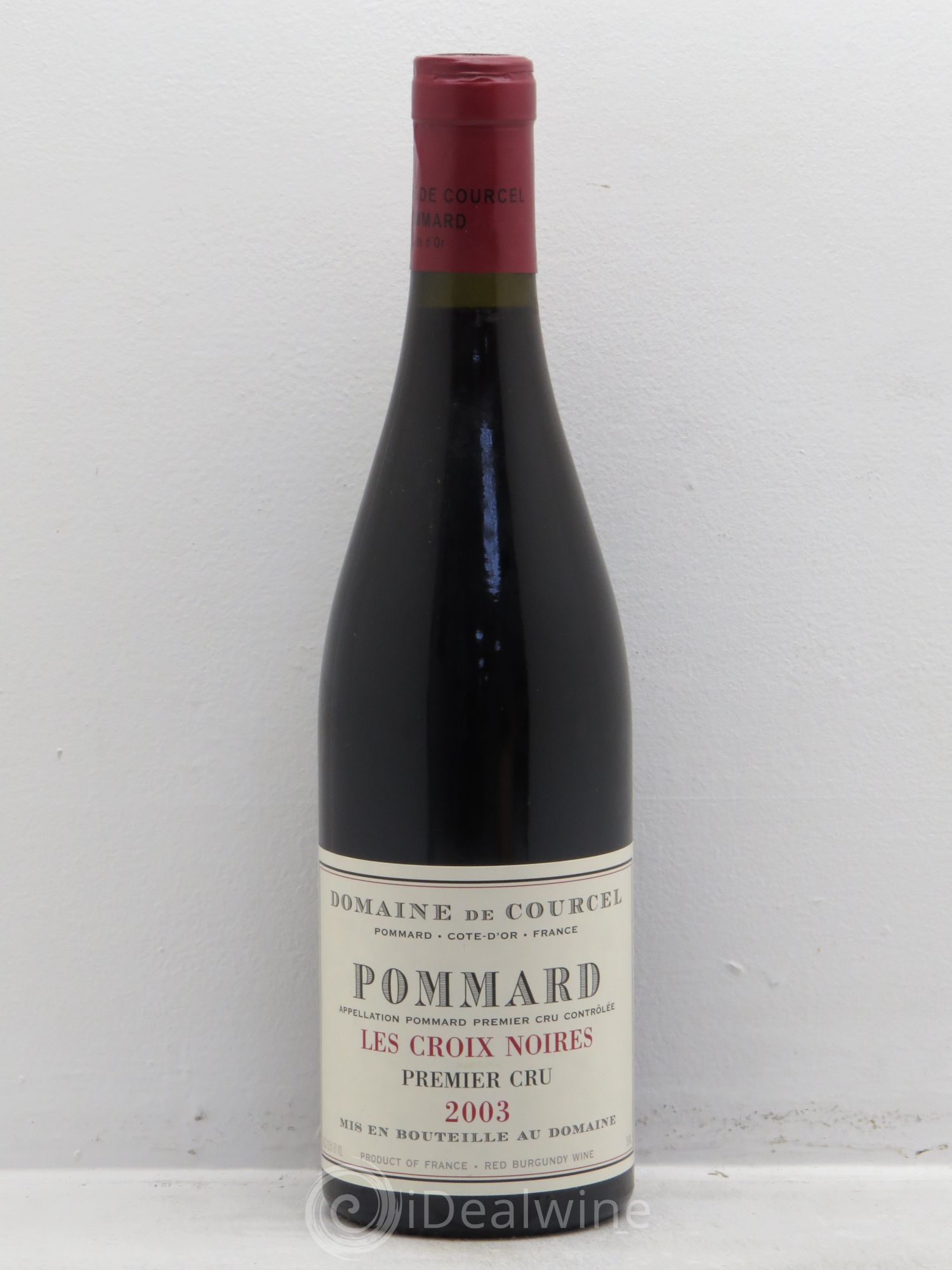 Pommard 1er Cru Les Croix Noires de Courcel (Domaine) (sans prix de réserve) 2003 - Lot de 1 bouteille - 0