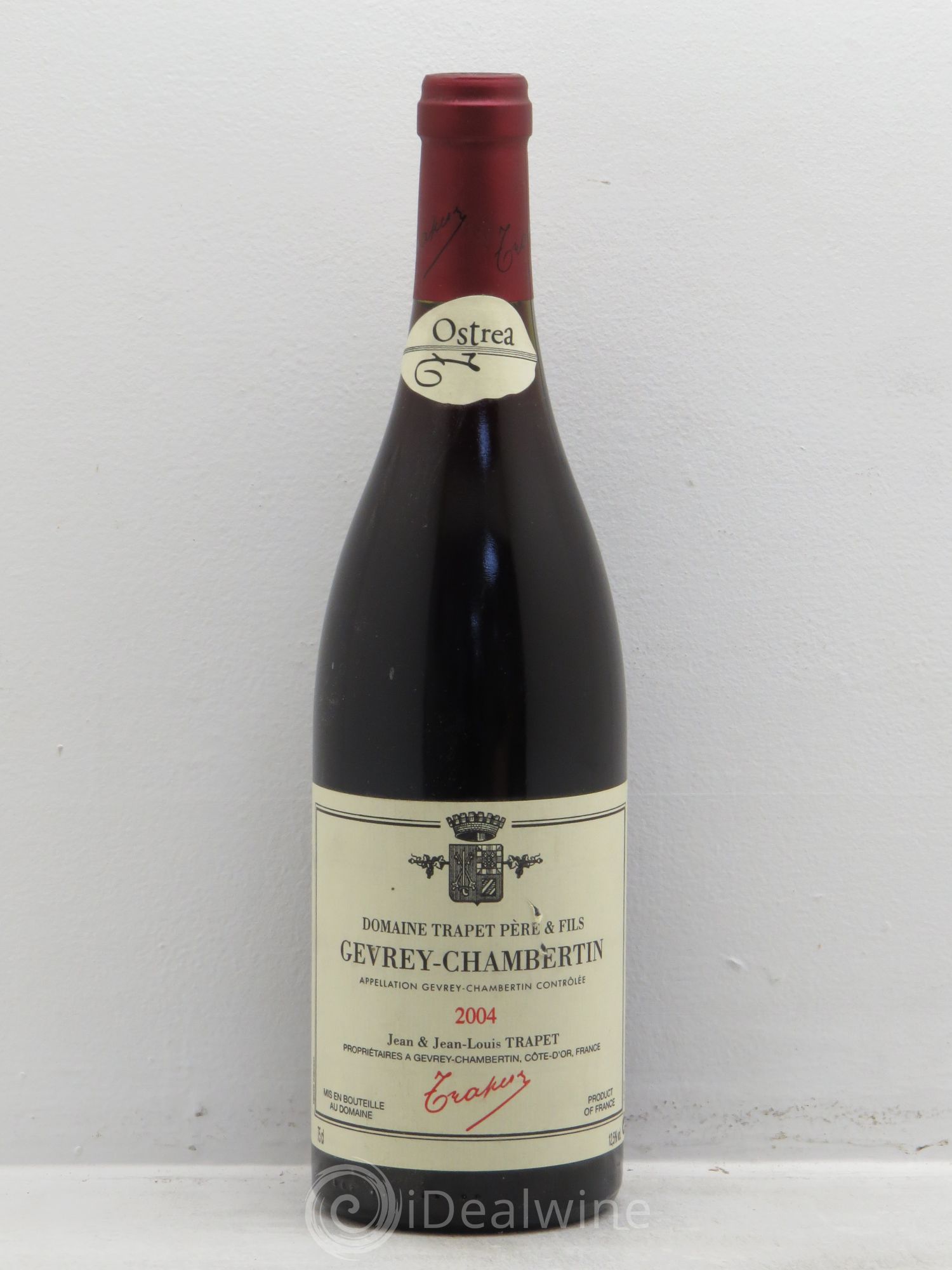 Gevrey-Chambertin Ostrea Domaine Trapet 2004 - Lot de 1 bouteille - 0