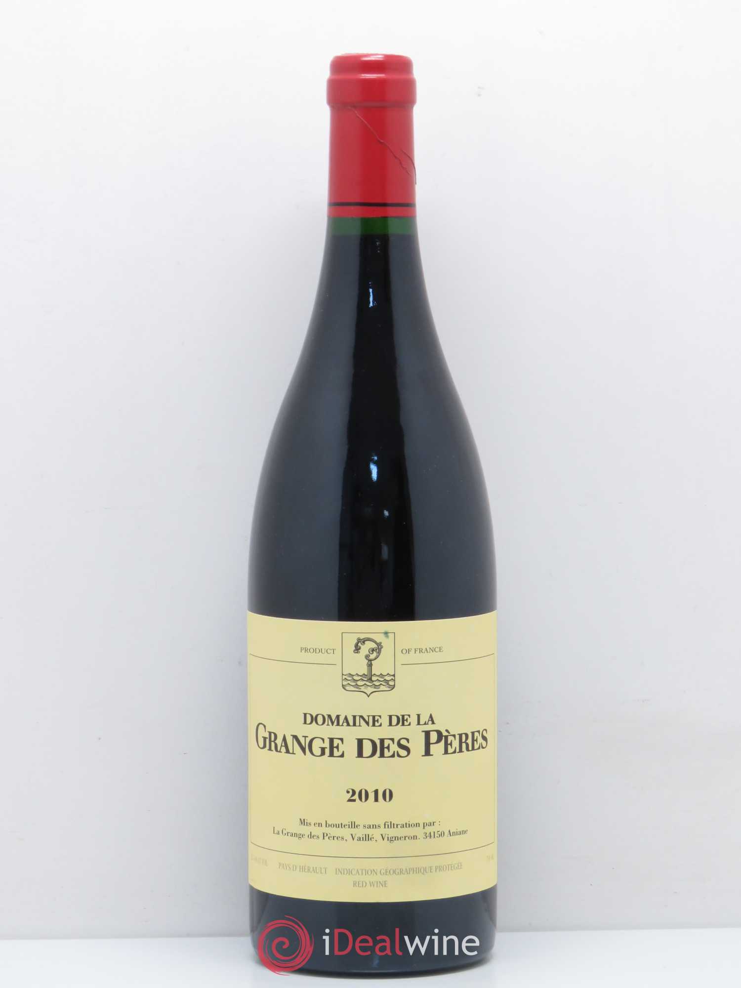 Pays d'Hérault Grange des Pères Laurent Vaillé 2010 - Lot de 1 bouteille - 0