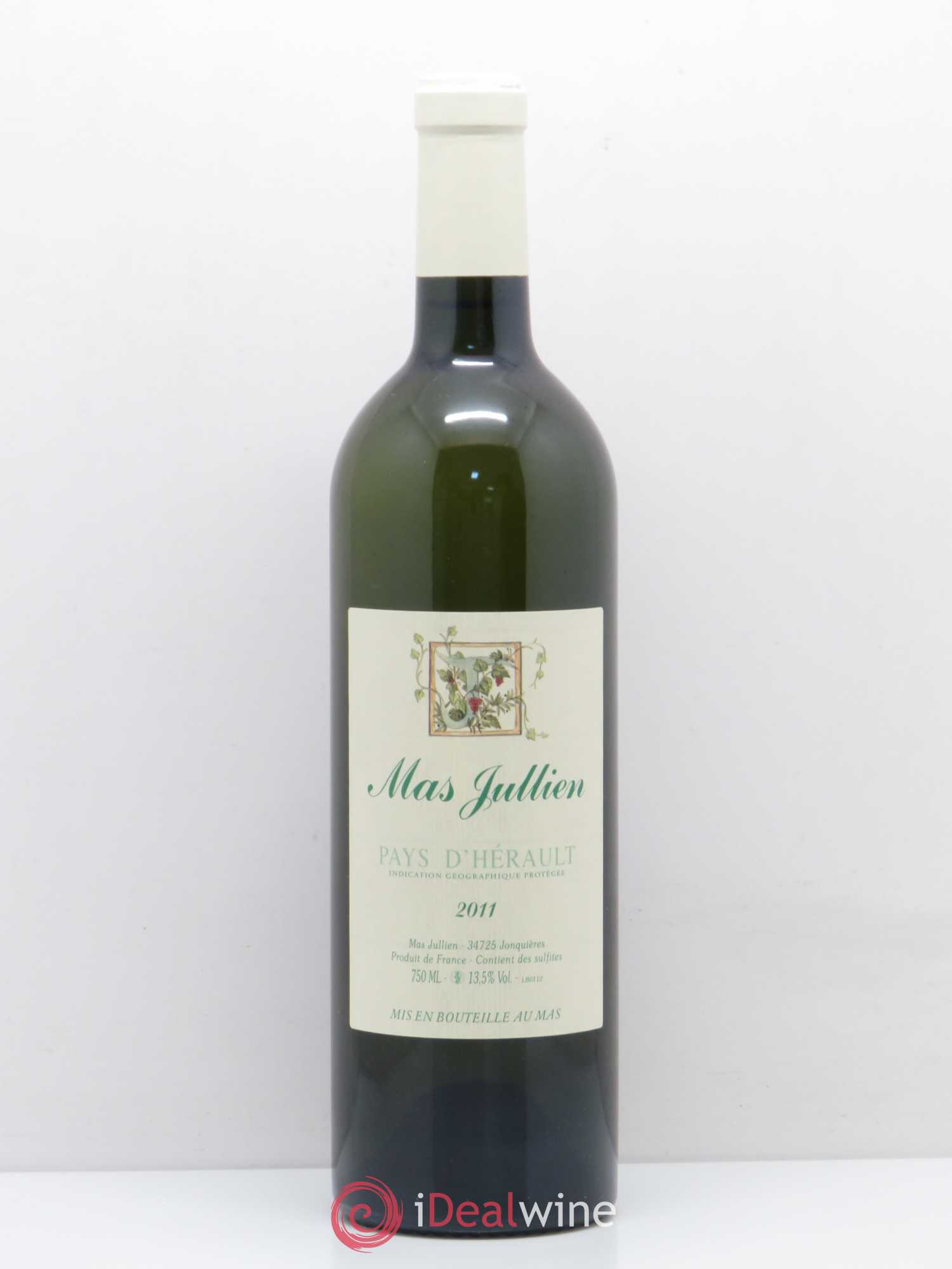 Pays d'Hérault Mas Jullien Olivier Jullien 2011 - Lot de 1 bouteille - 0