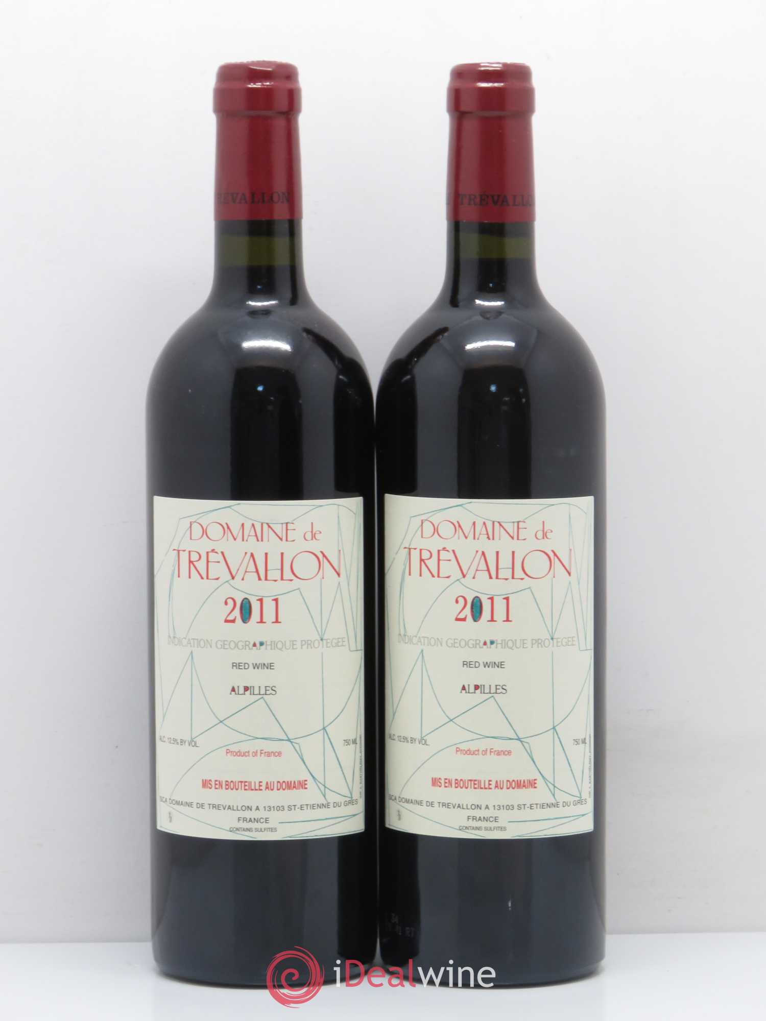 Alpilles Trévallon (Domaine de) Eloi Dürrbach 2011 - Lot de 2 bouteilles - 0
