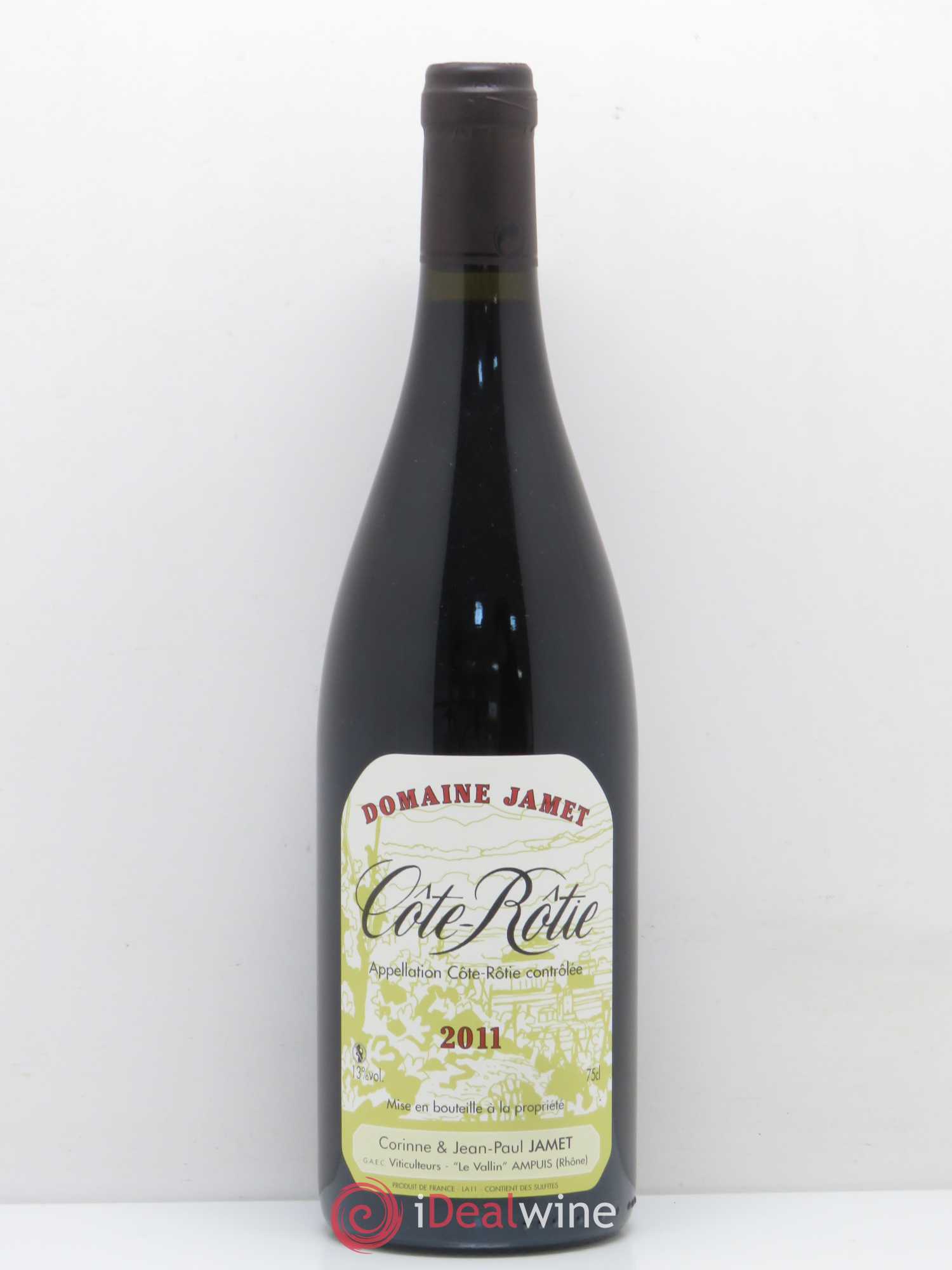 Côte-Rôtie Jamet (Domaine) 2011 - Lot de 1 bouteille - 0