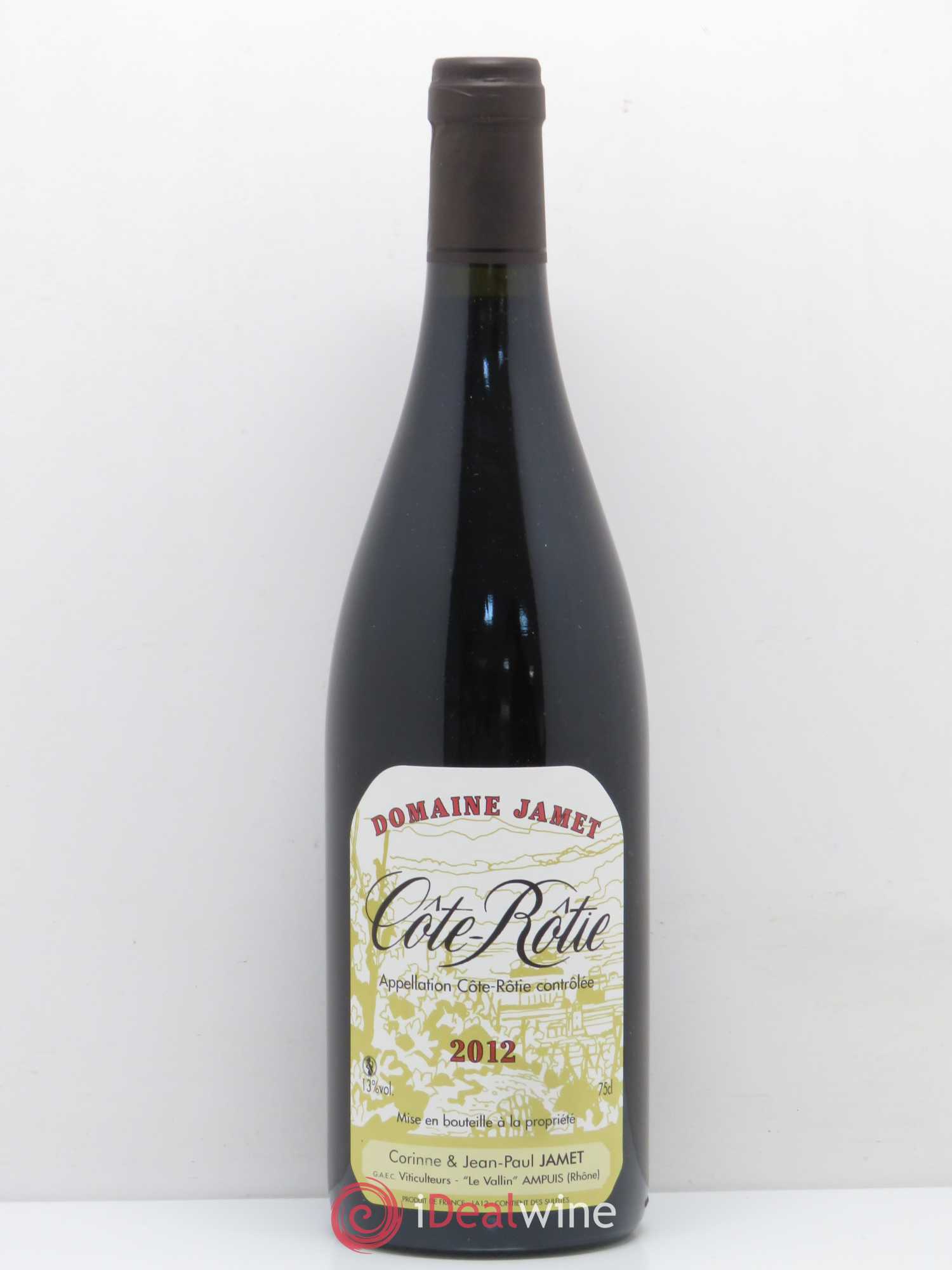 Côte-Rôtie Jamet (Domaine) 2012 - Lot de 1 bouteille - 0