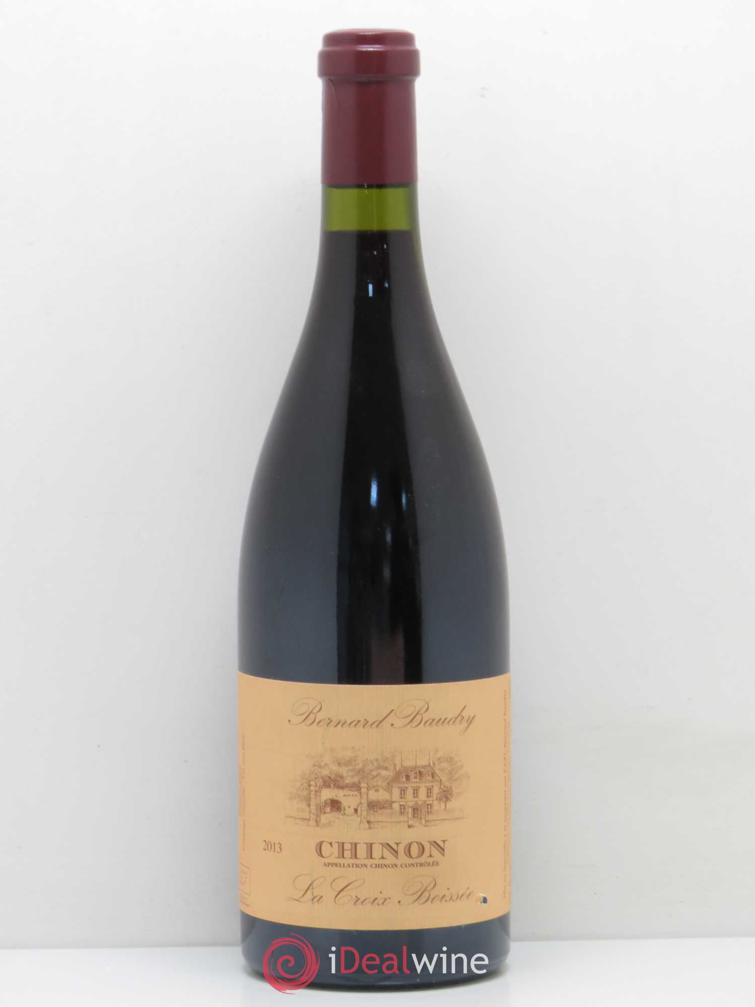 Chinon La Croix Boissée Bernard Baudry 2013 - Lot de 1 bouteille - 0
