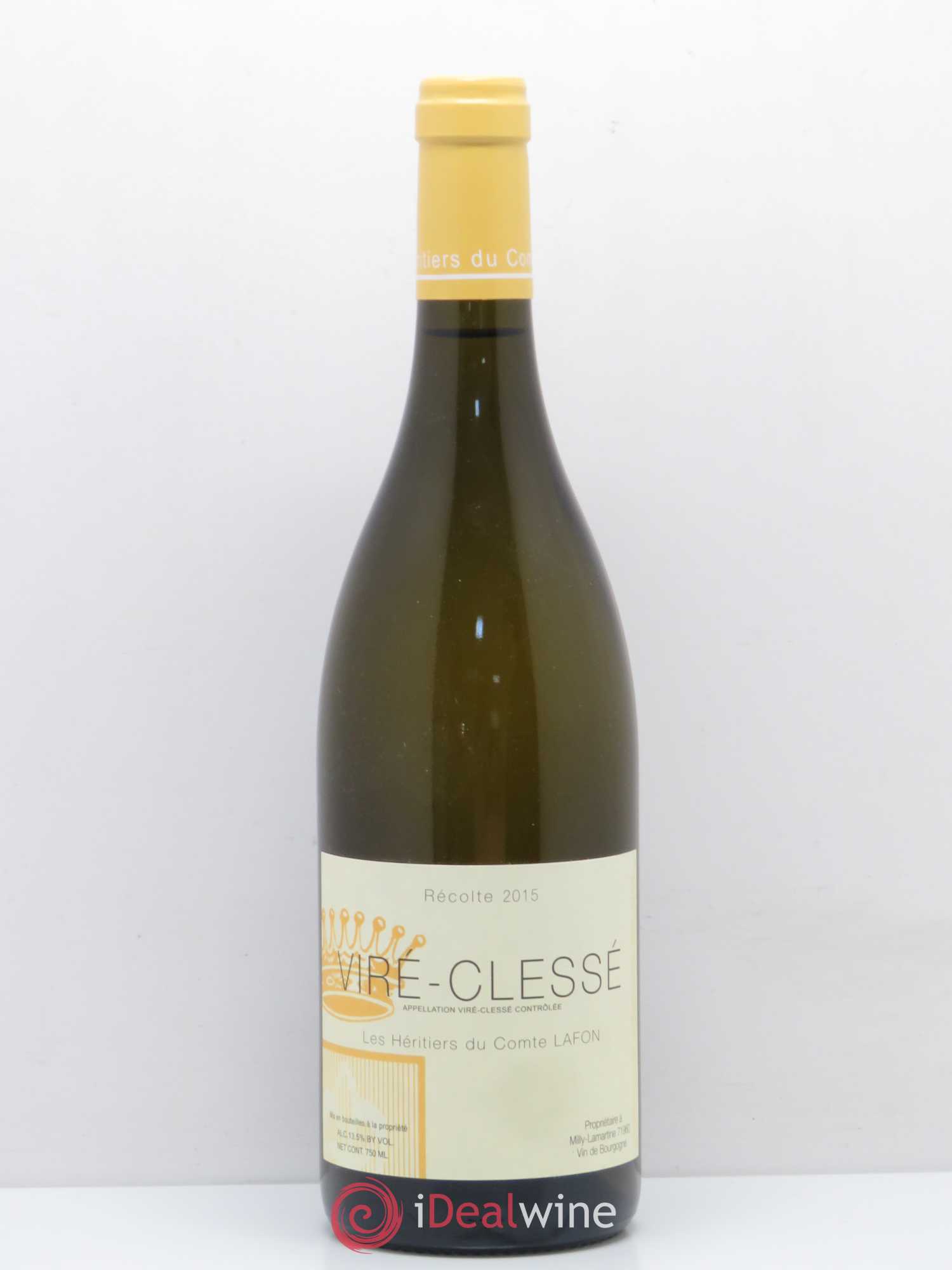 Viré-Clessé Les Héritiers du Comte Lafon 2015 - Posten von 1 Flasche - 0