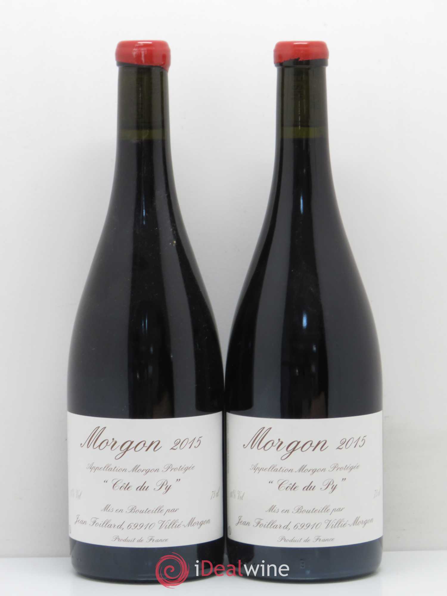 Morgon Côte du Py Jean Foillard 2015 - Lot de 2 bouteilles - 0