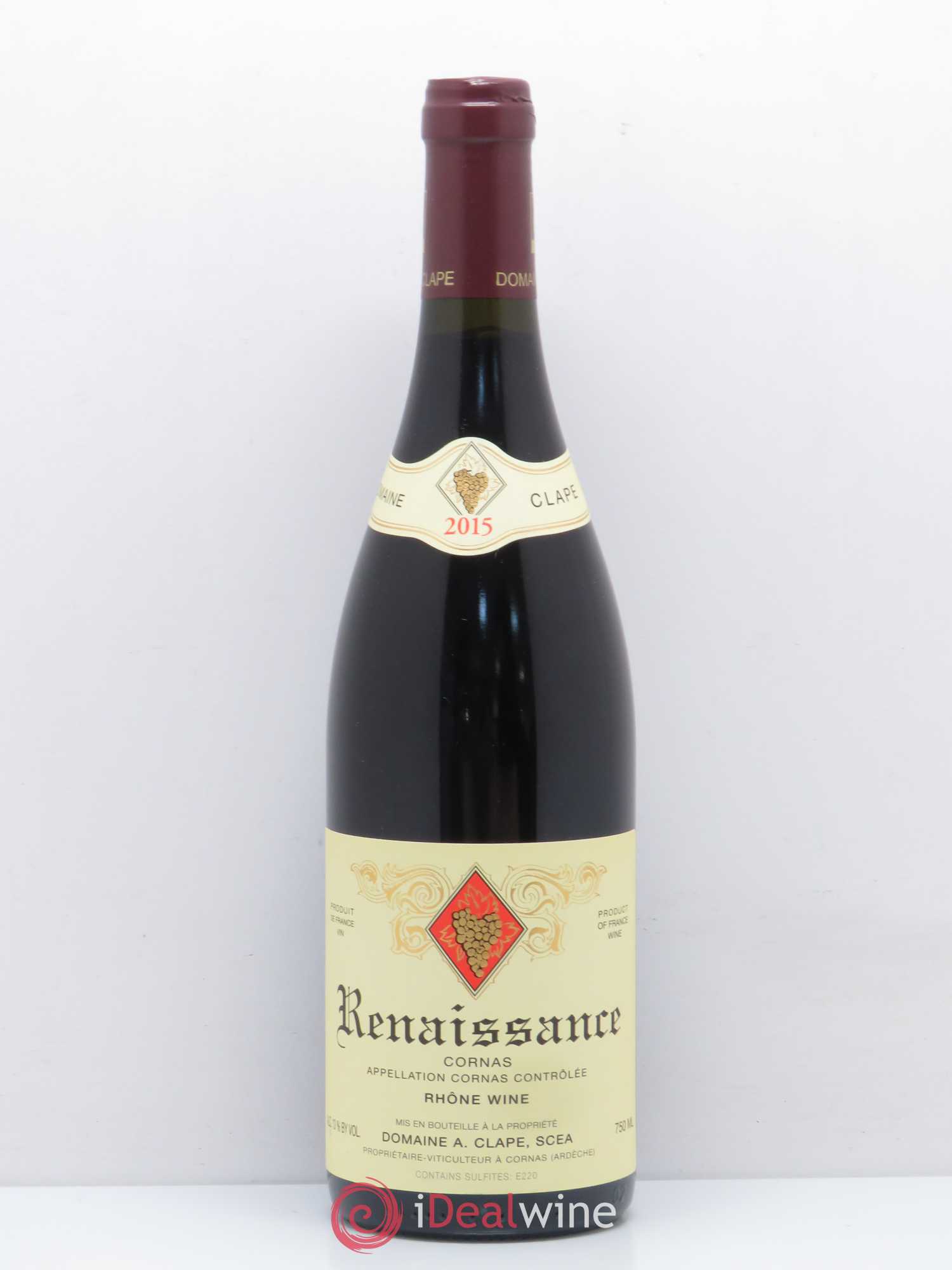 Cornas Renaissance Auguste Clape 2015 - Posten von 1 Flasche - 0