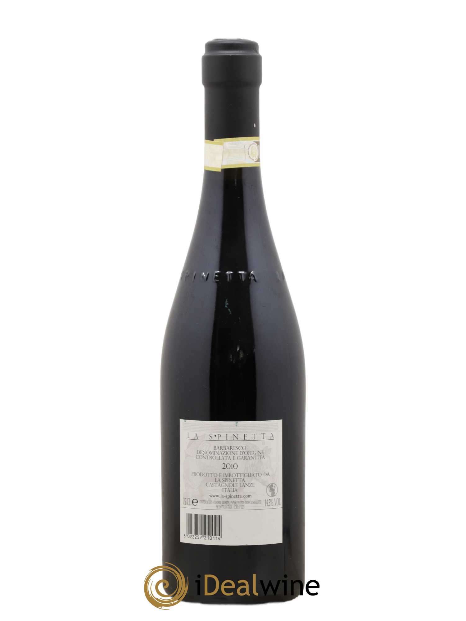 Barbaresco DOCG La Spinetta Valeirano Vursu Giorgio Rivetti 2010 - Lot de 1 bouteille - 1