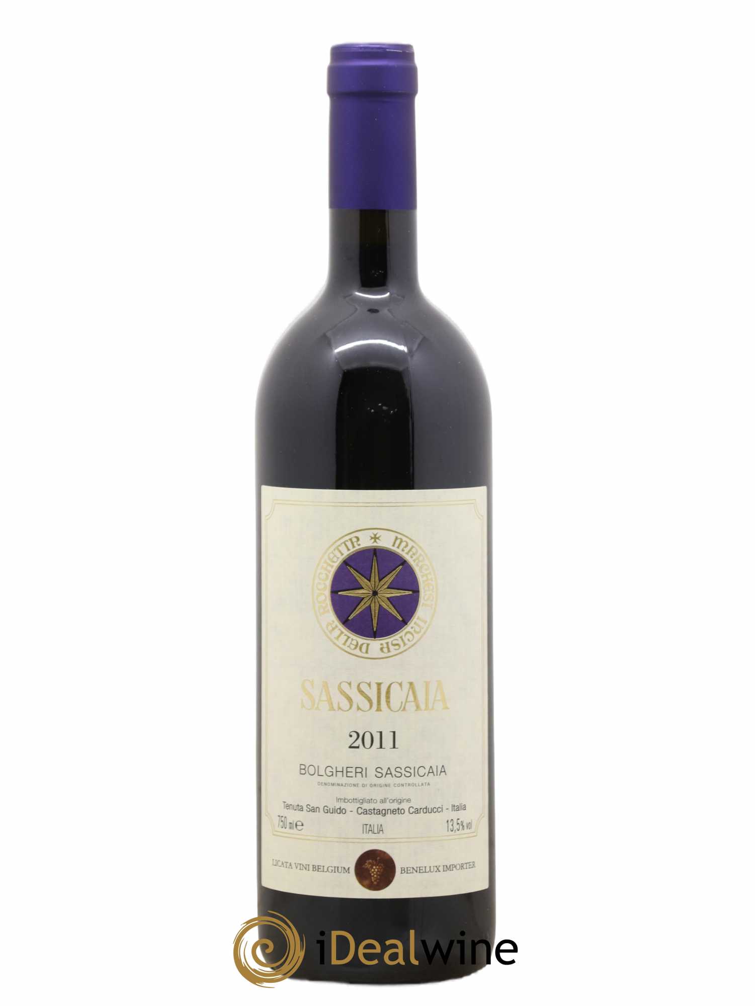Bolgheri DOC Sassicaia Tenuta San Guido 2011 - Lot de 1 bouteille - 0