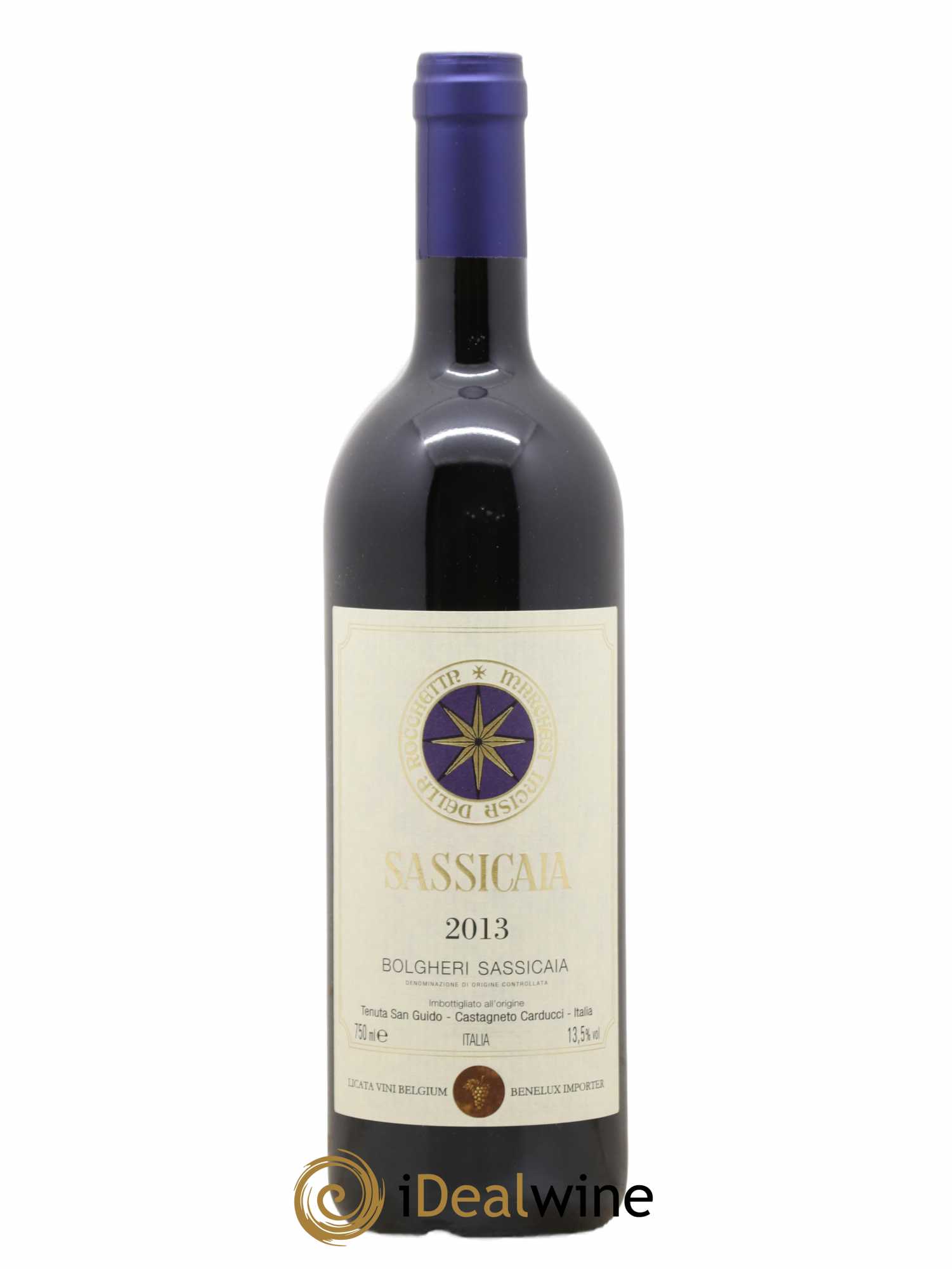 Bolgheri DOC Sassicaia Tenuta San Guido 2013 - Lot de 1 bouteille - 0