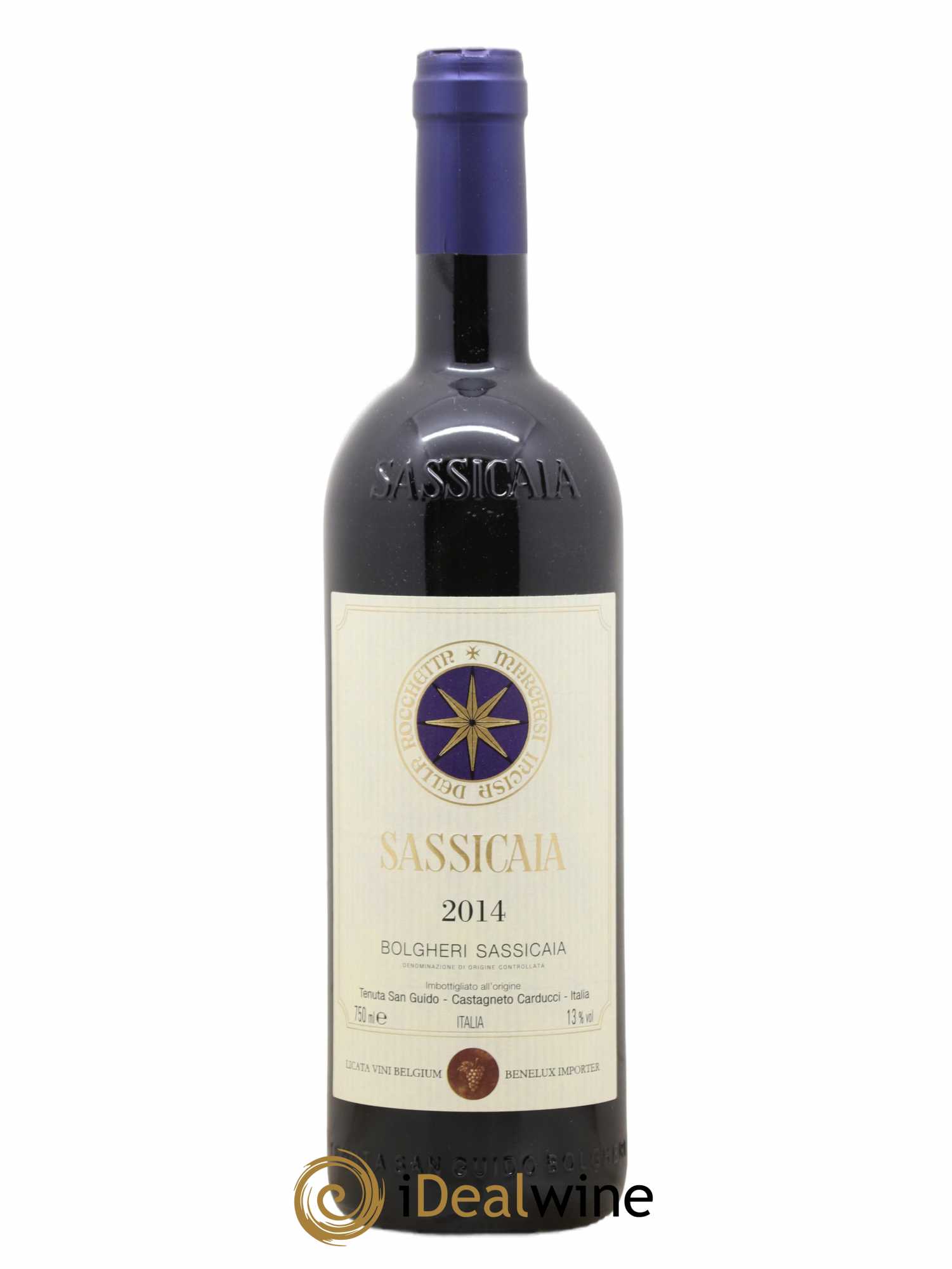Bolgheri DOC Sassicaia Tenuta San Guido 2014 - Lot de 1 bouteille - 0