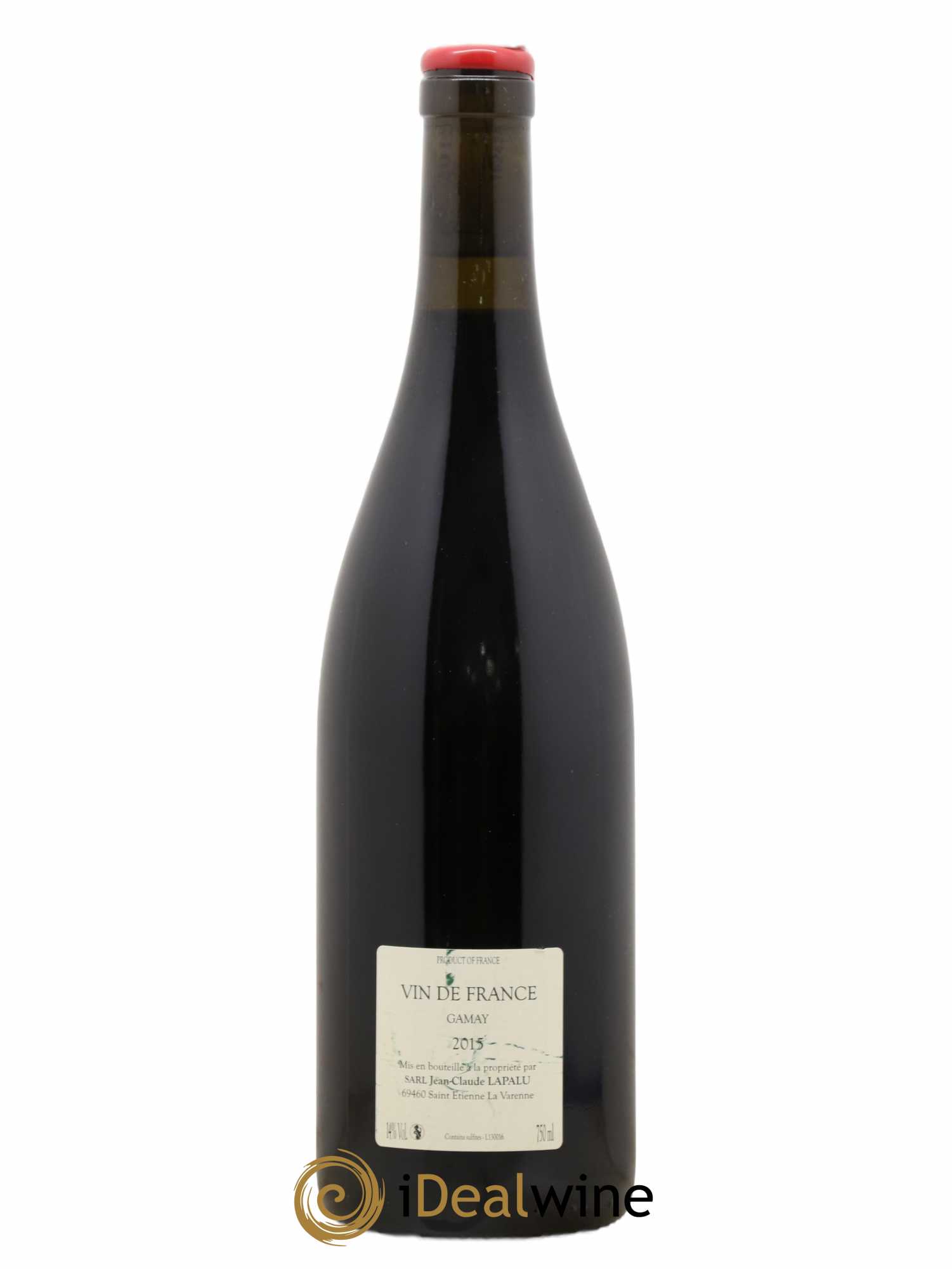 Vin de France Alma Mater Jean-Claude Lapalu 2015 - Lot de 1 bouteille - 1