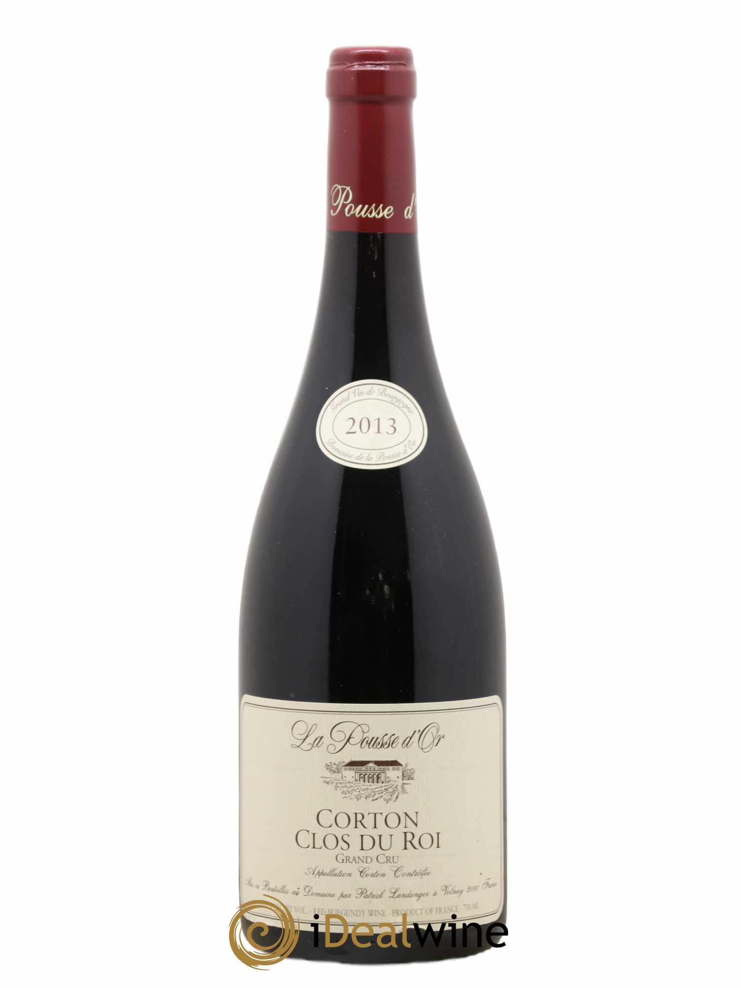 Corton Grand Cru Clos du Roi La Pousse d'Or (Domaine de) 2013 - Lot de 1 bouteille - 0