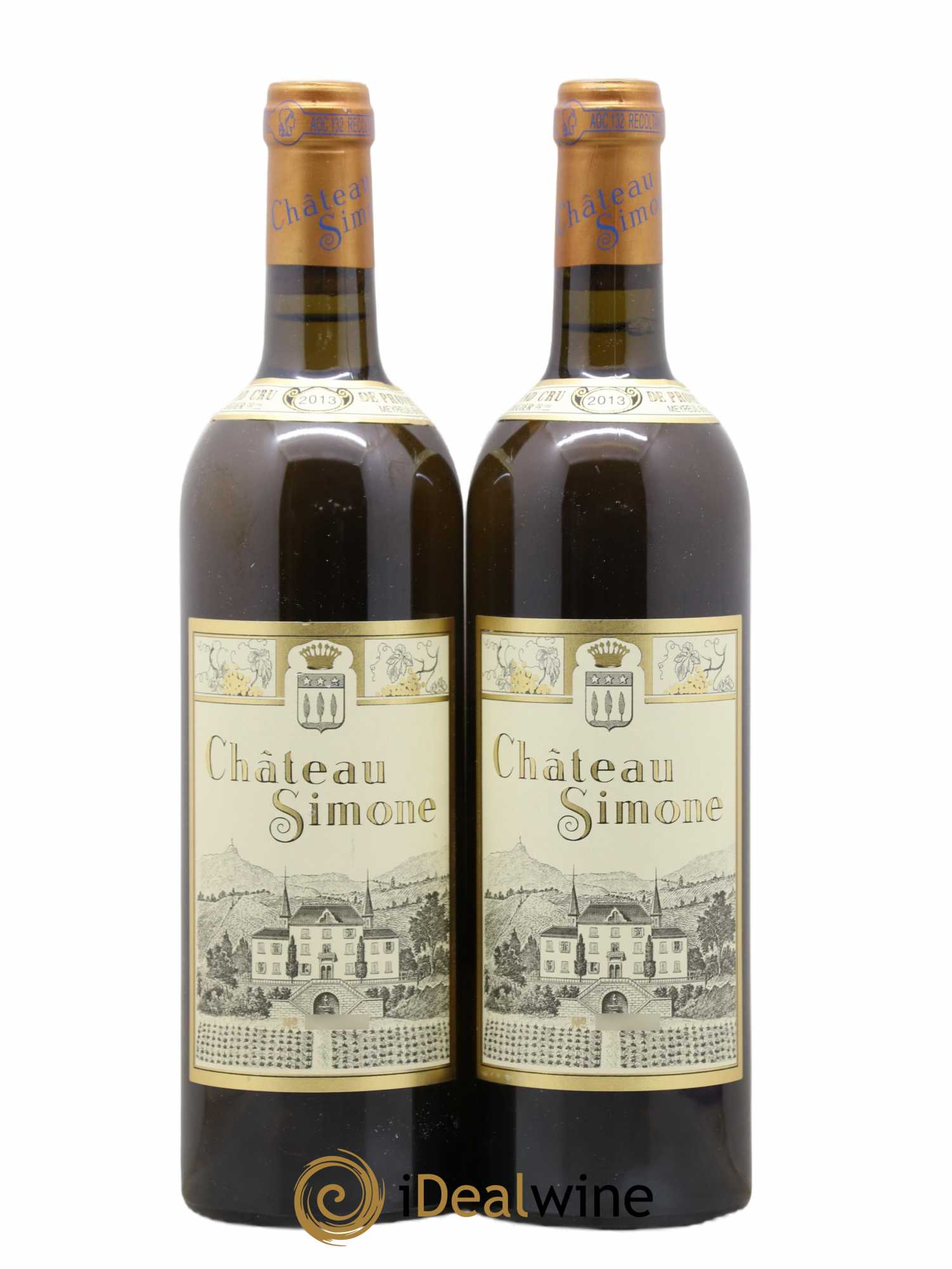 Palette Château Simone Famille Rougier 2013 - Posten von 2 Flaschen - 0