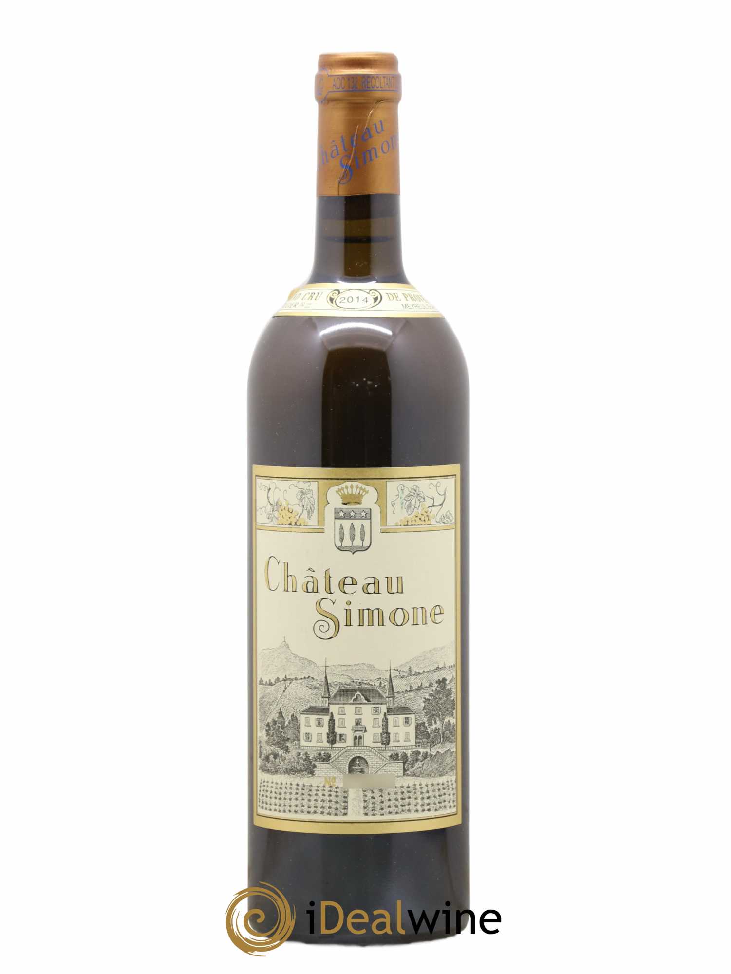 Palette Château Simone Famille Rougier 2014 - Lot de 1 bouteille - 0