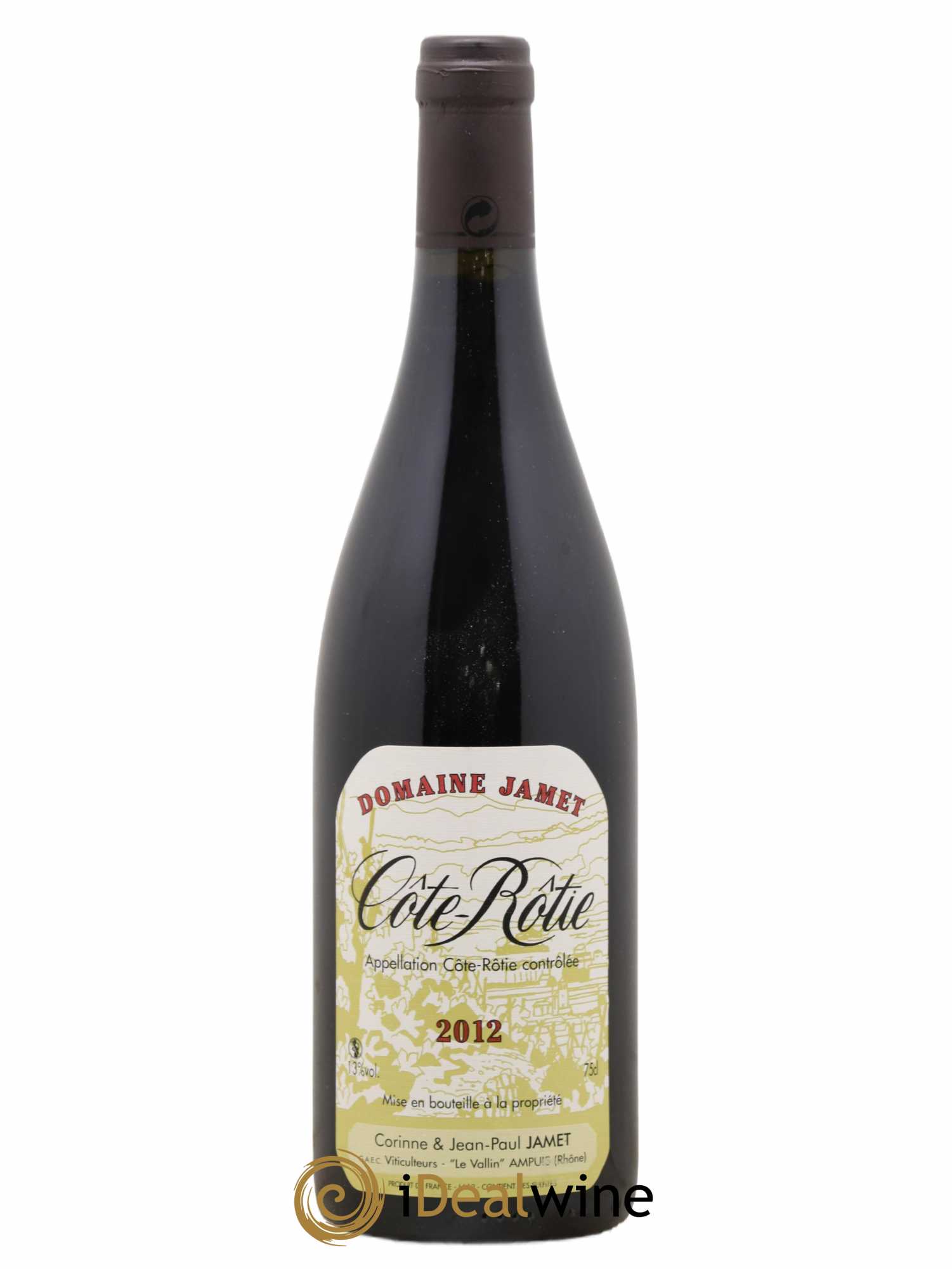 Côte-Rôtie Jamet (Domaine) 2012 - Lot de 1 bouteille - 0