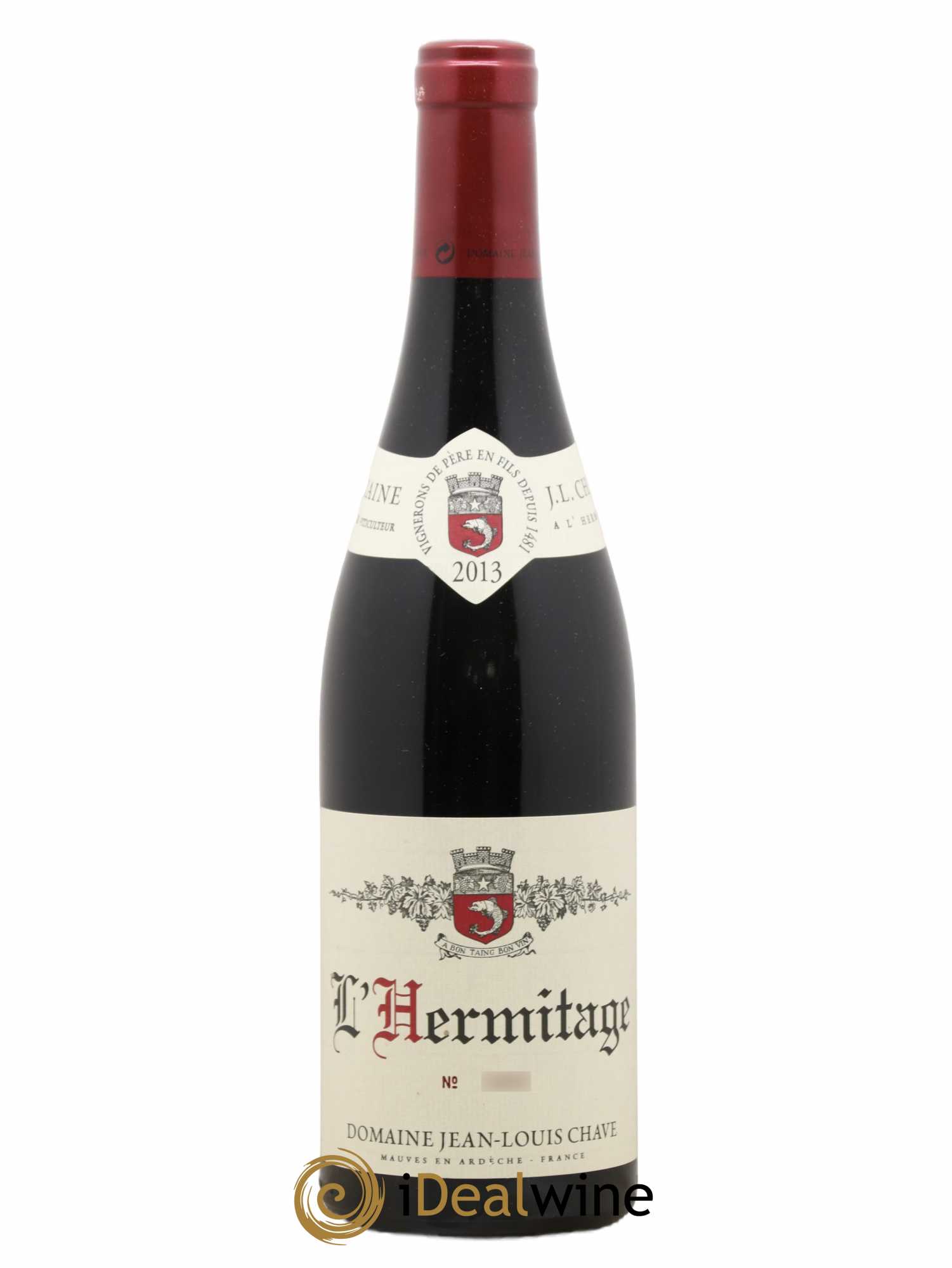 Hermitage Jean-Louis Chave 2013 - Lot de 1 bouteille - 0